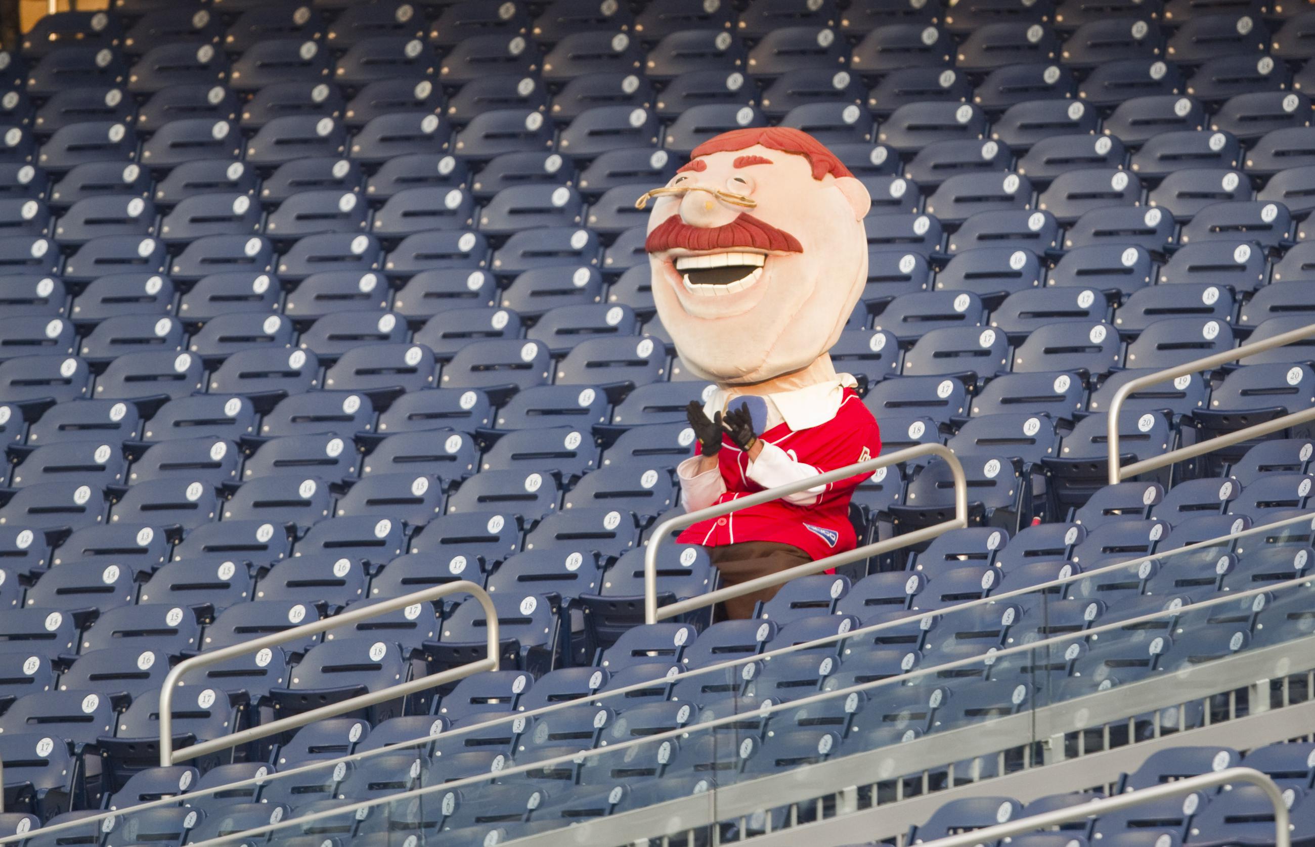 cartoon washington nationals mascot