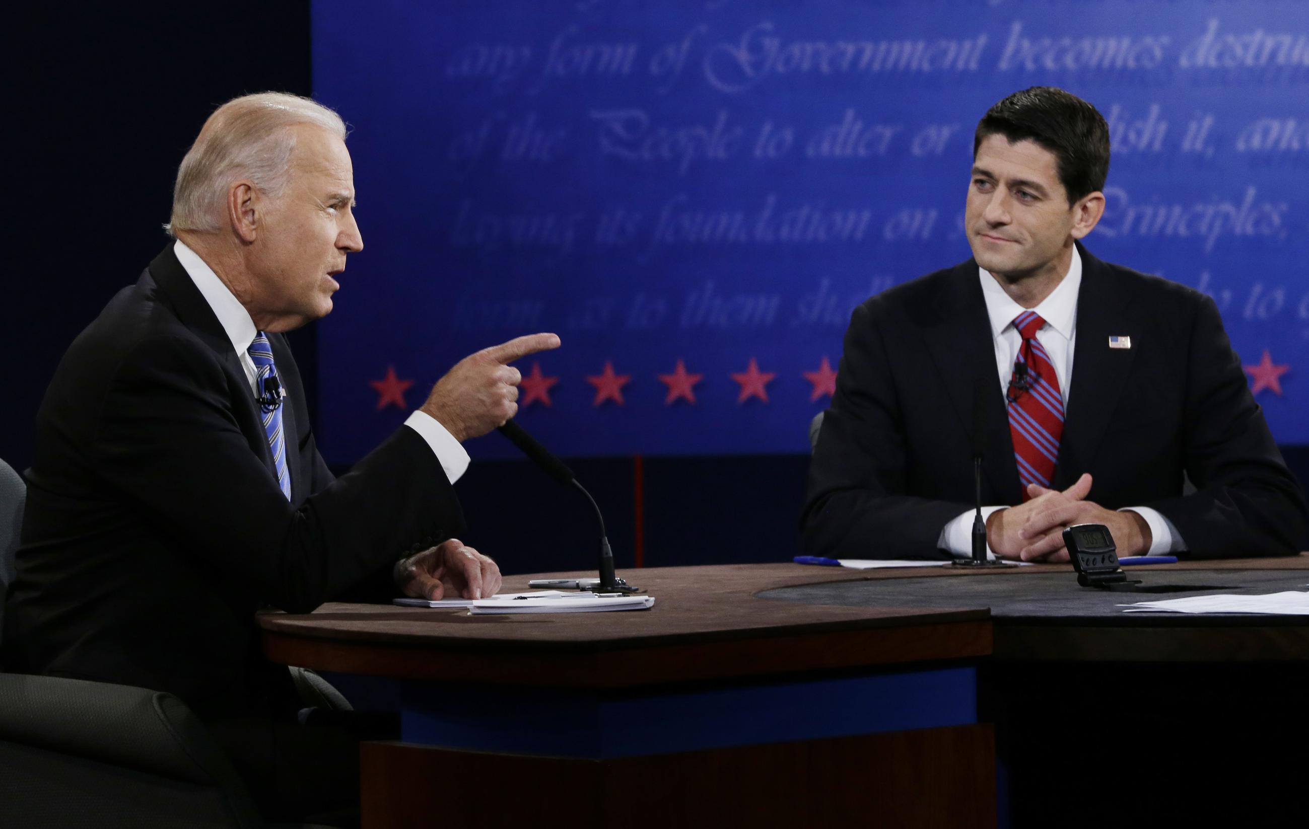 Joe Biden Clears Barack Obama S Low Bar In Debate With Paul Ryan