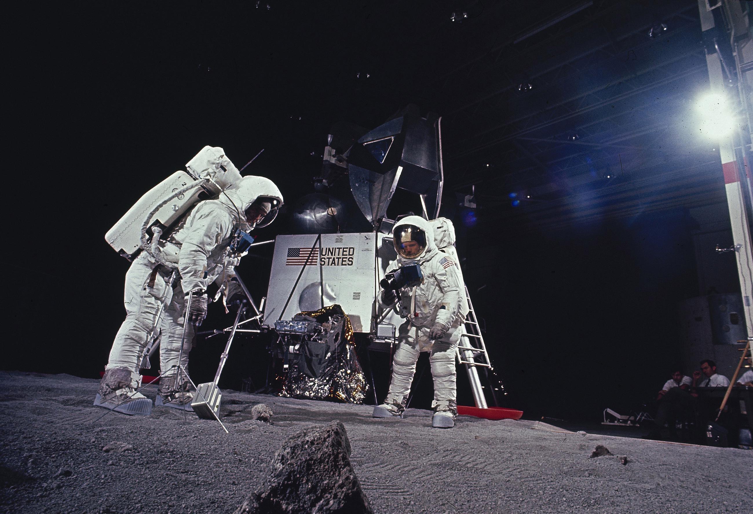 First moon landing
