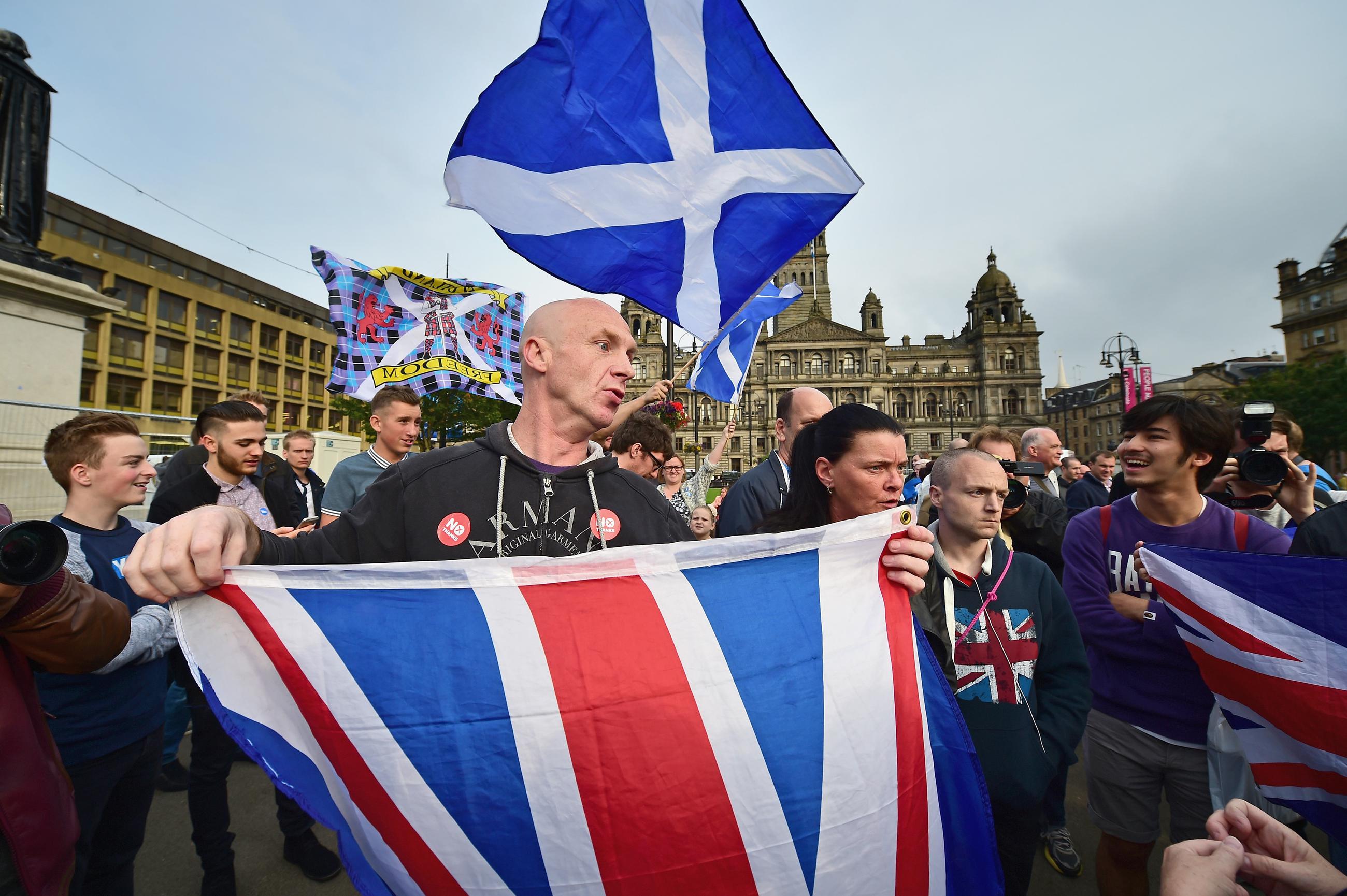What Scotland Voting on Its Future Today Looks Like
