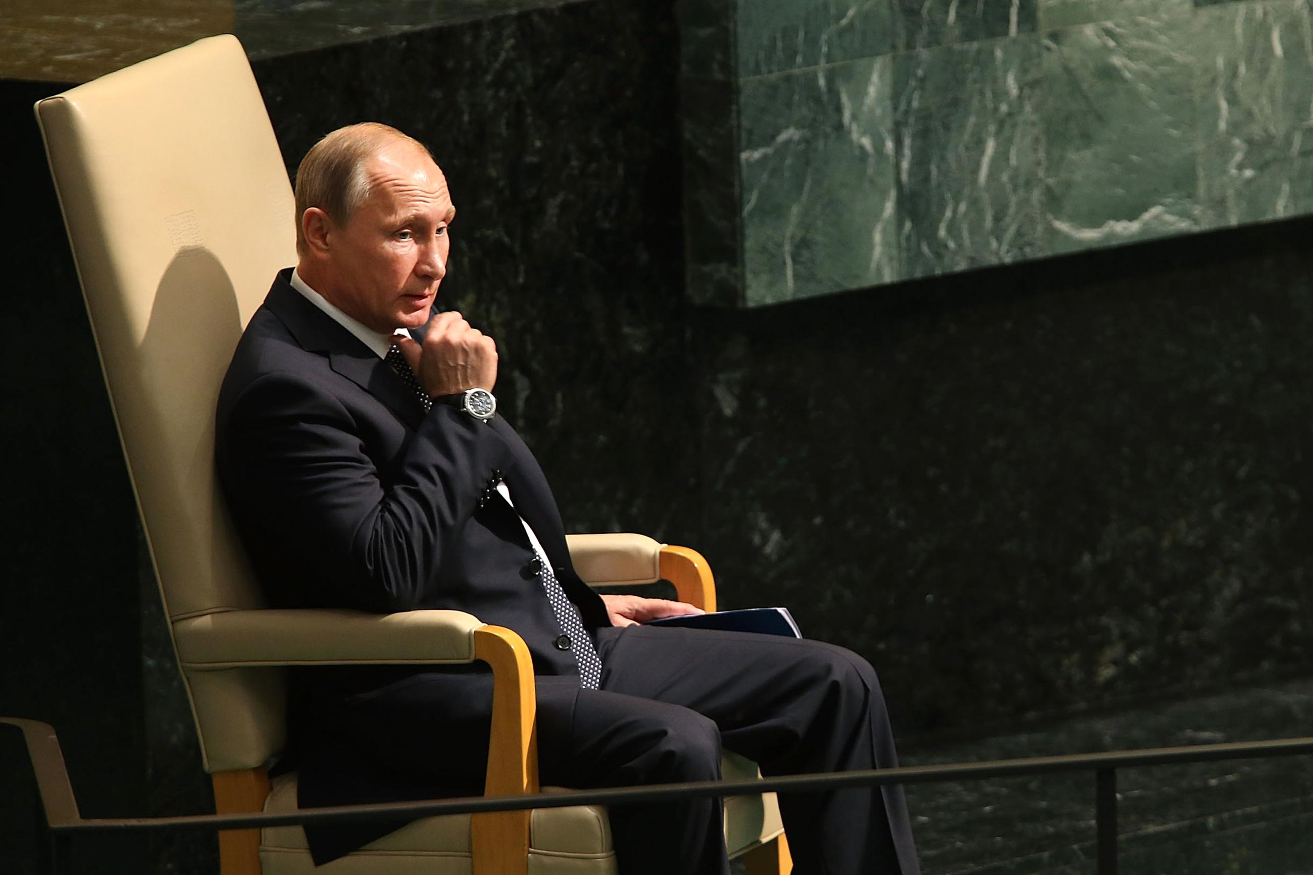 At U.N., Putin Makes the Case for Dictators At U.N., Putin Makes the Case for Dictators