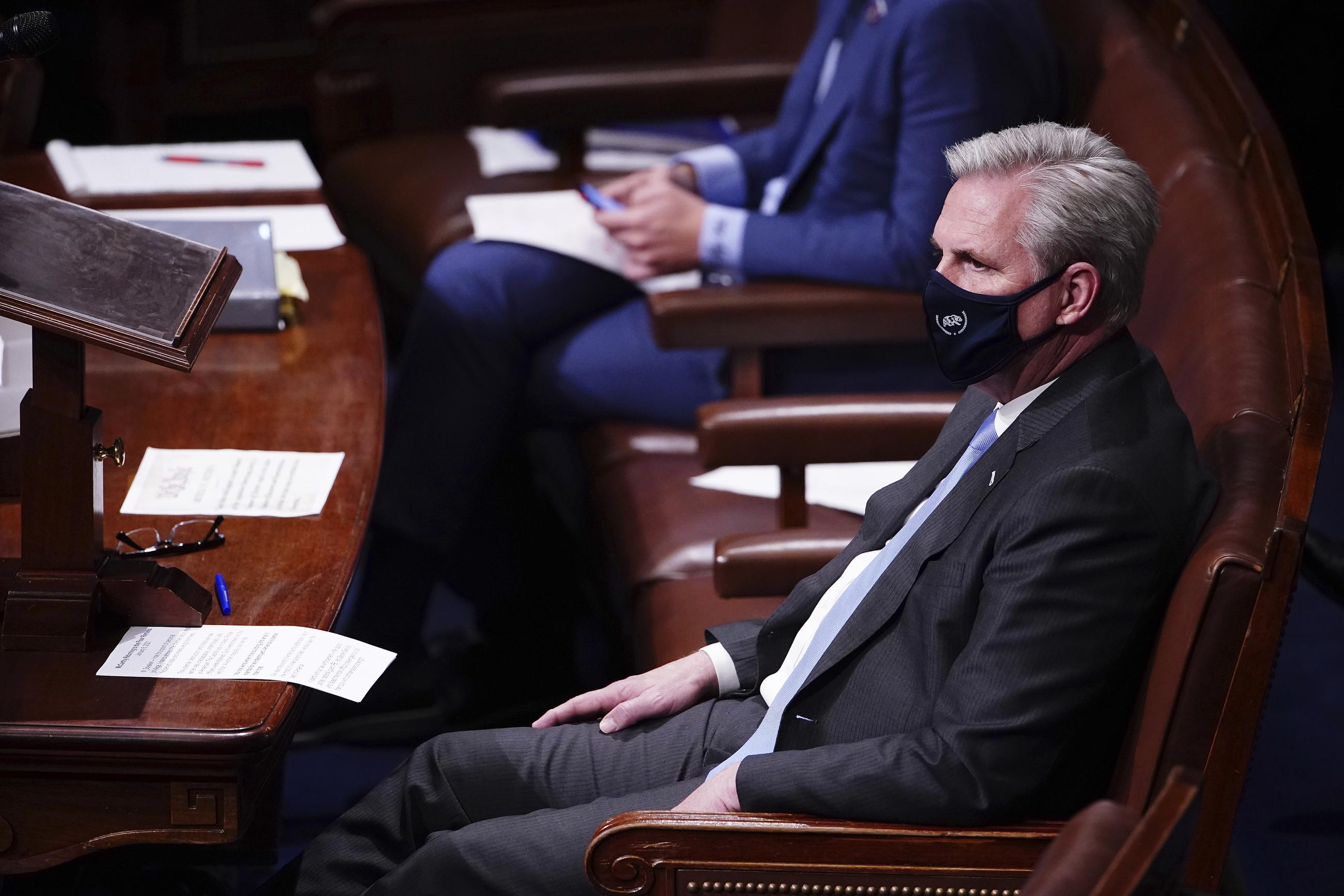 Kevin McCarthy's profile in cravenness