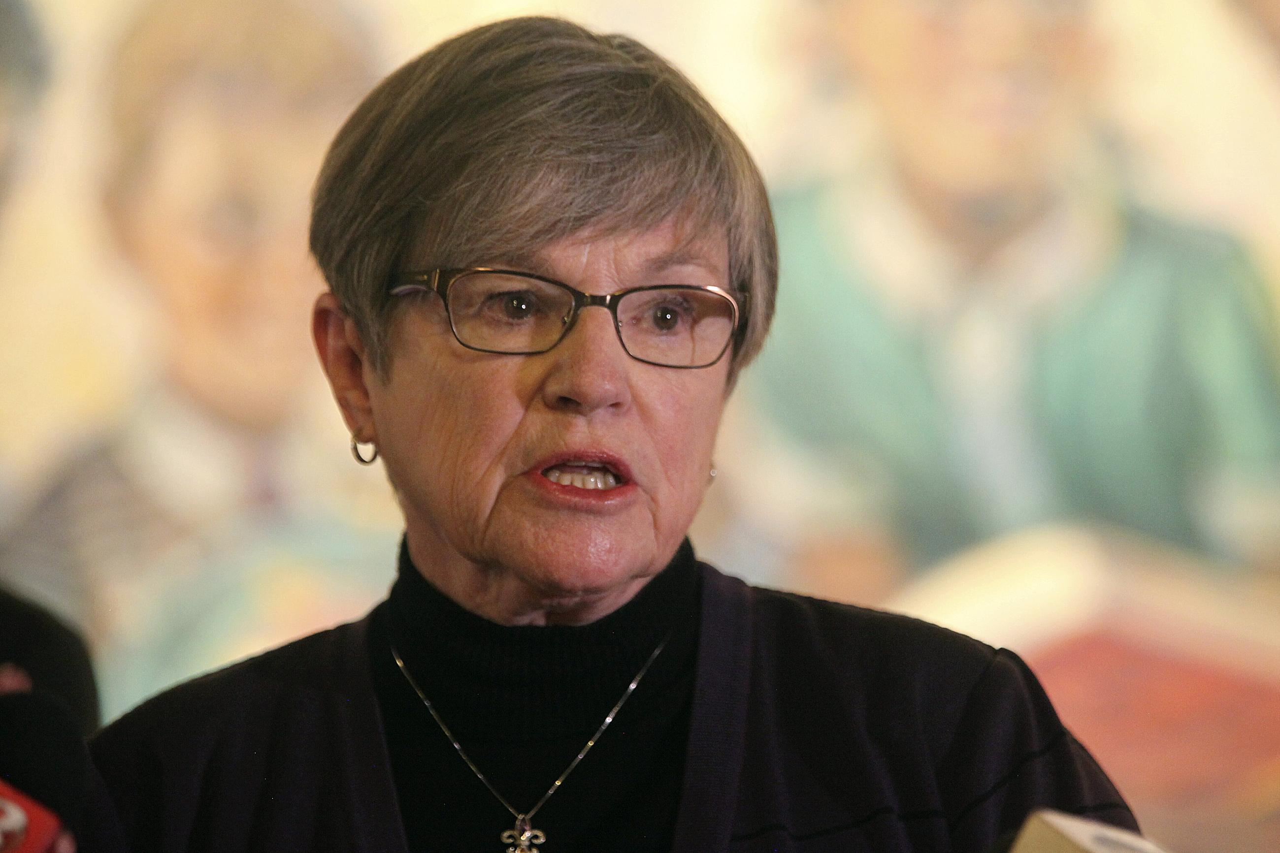 Kansas Gov. Laura Kelly (AP Photo/John Hanna)