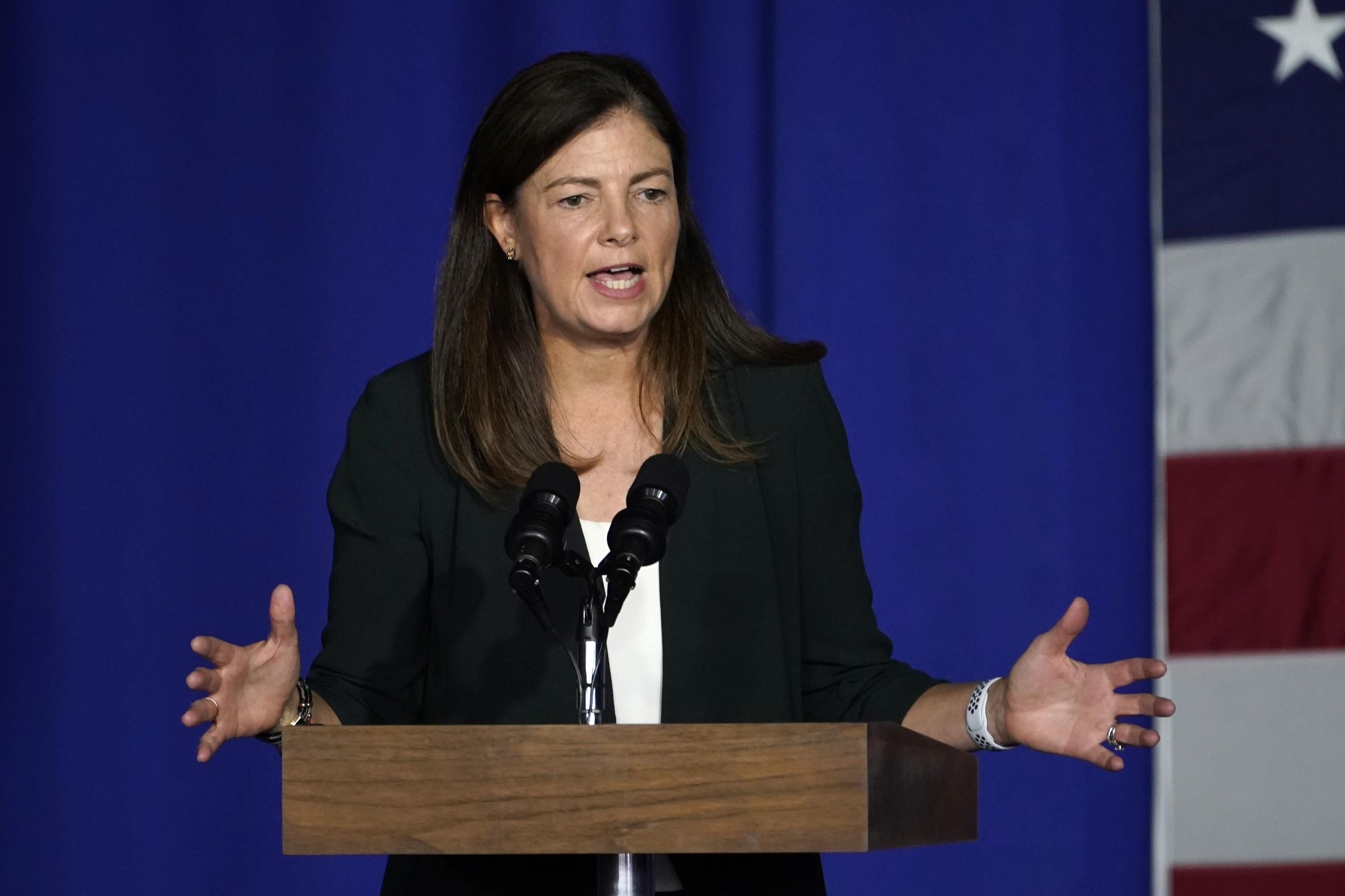 Former Republican Sen. Kelly Ayotte of New Hampshire (AP Photo/Robert F. Bukaty, File)