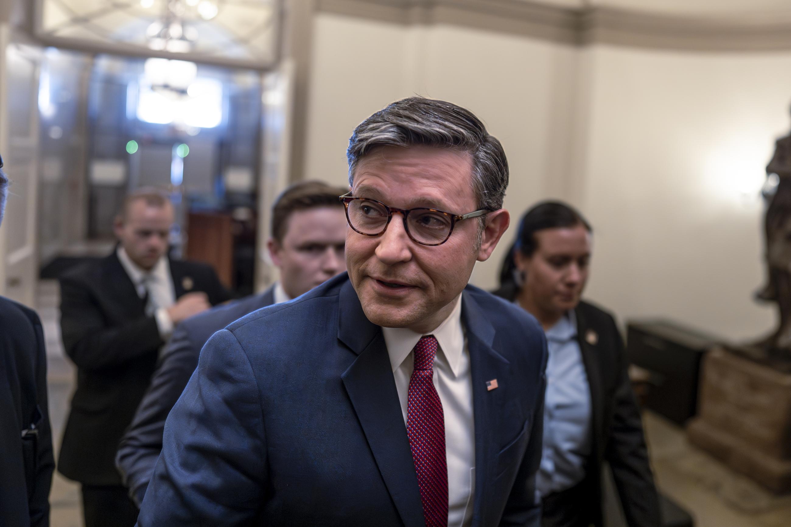 House Speaker Mike Johnson (AP Photo/J. Scott Applewhite)