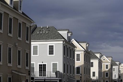 This 2018 file photo shows new townhouses in Wood-Ridge, N.J. (AP Photo/Seth Wenig, File)