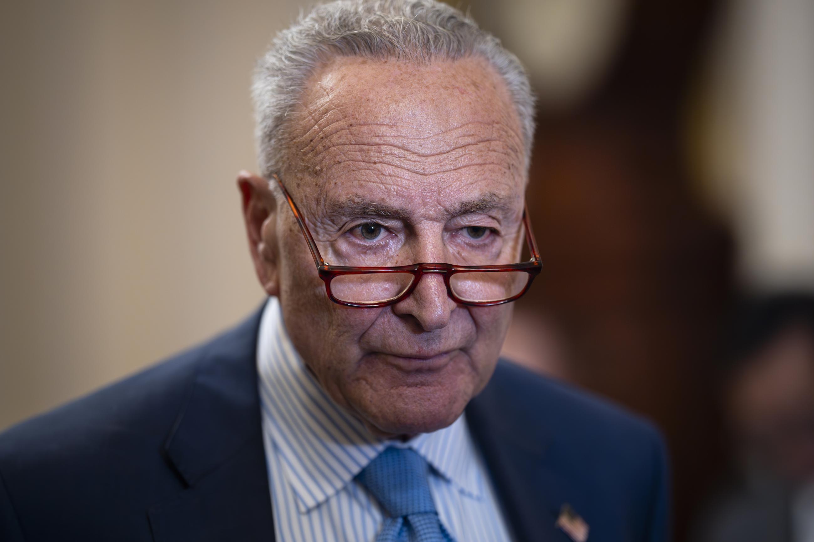Senate Majority Leader Chuck Schumer (AP Photo/J. Scott Applewhite)