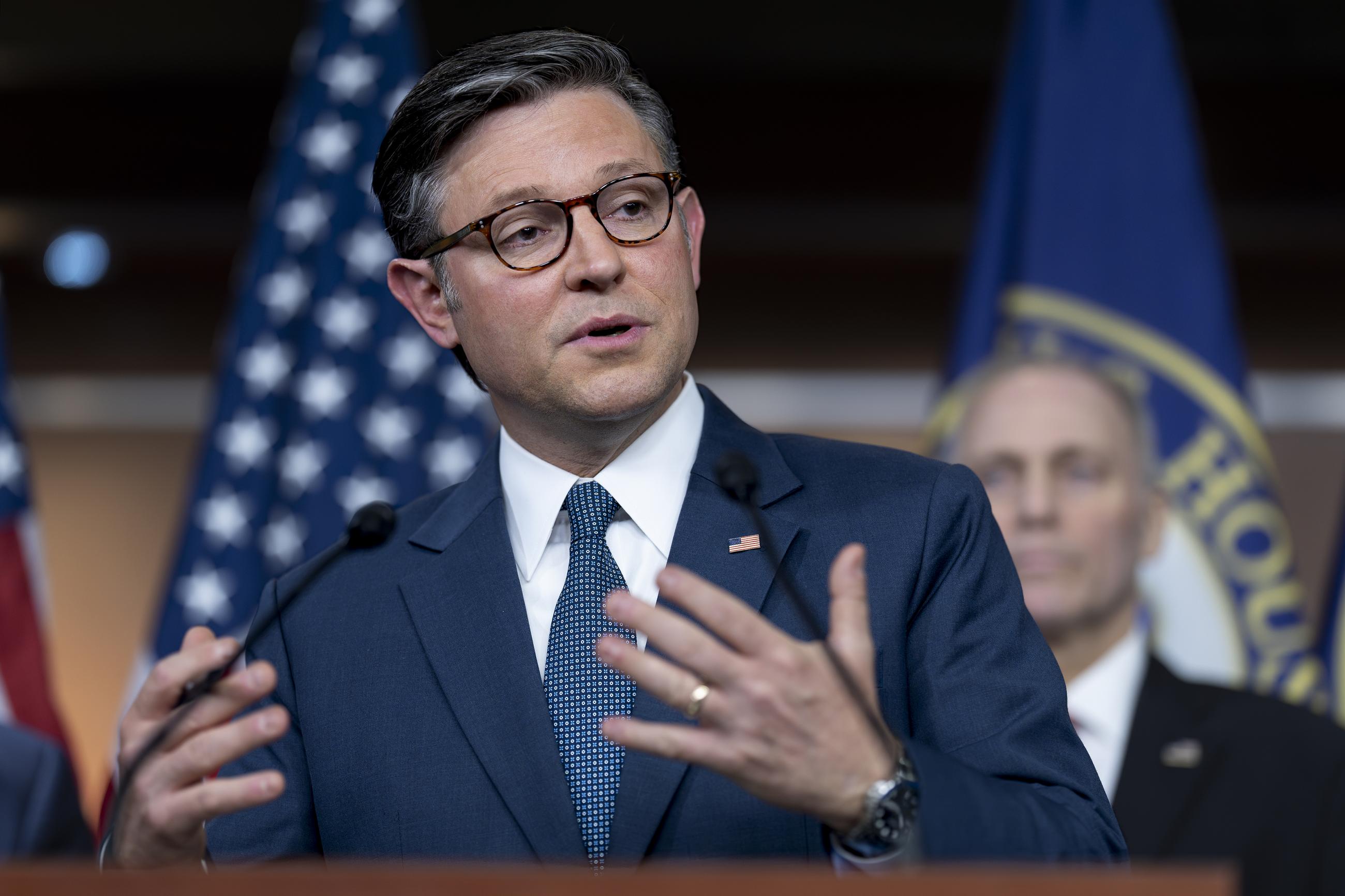 Speaker Mike Johnson (AP Photo/J. Scott Applewhite)