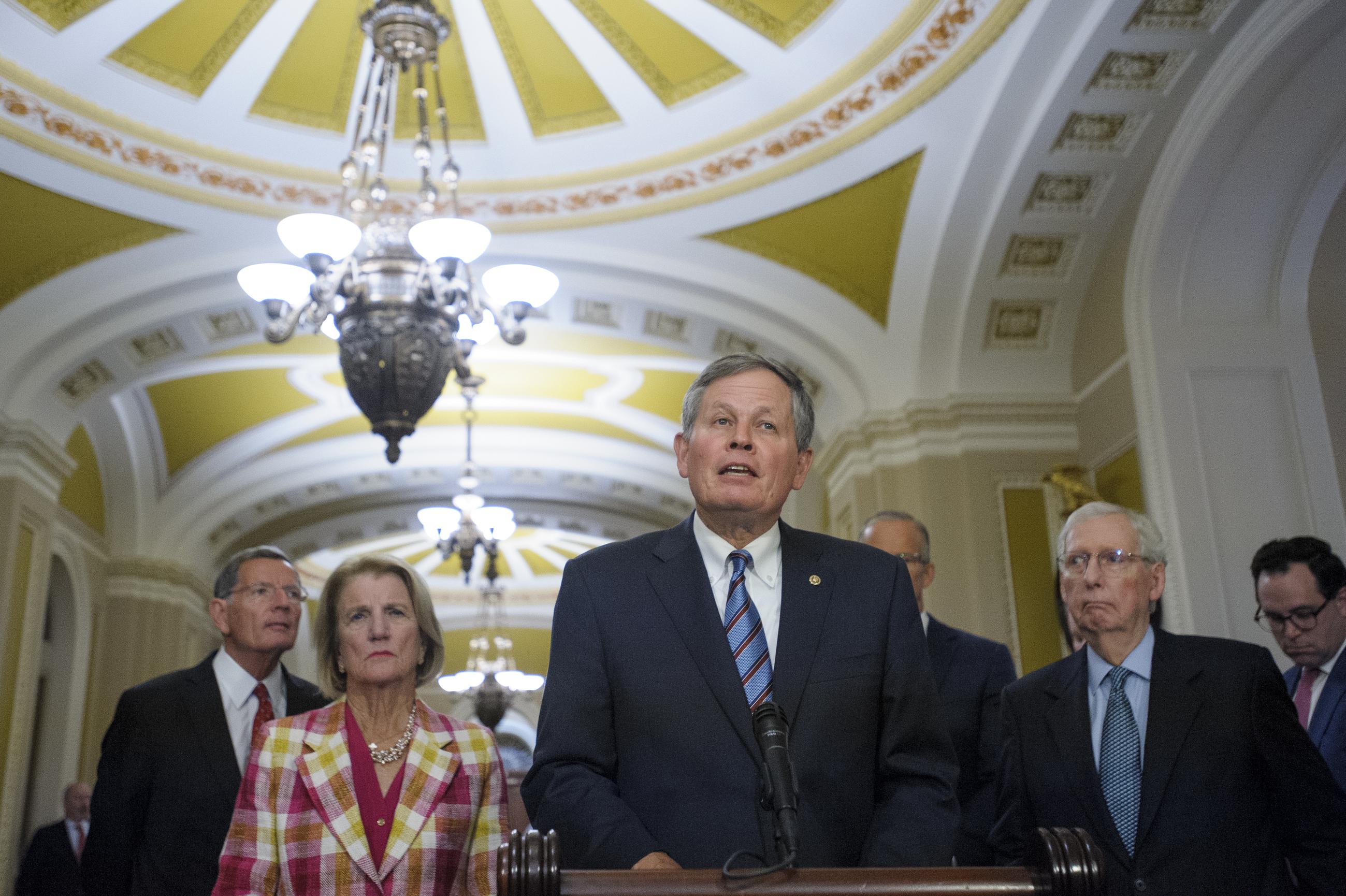 National Republican Senatorial Committee Chair Steve Daines