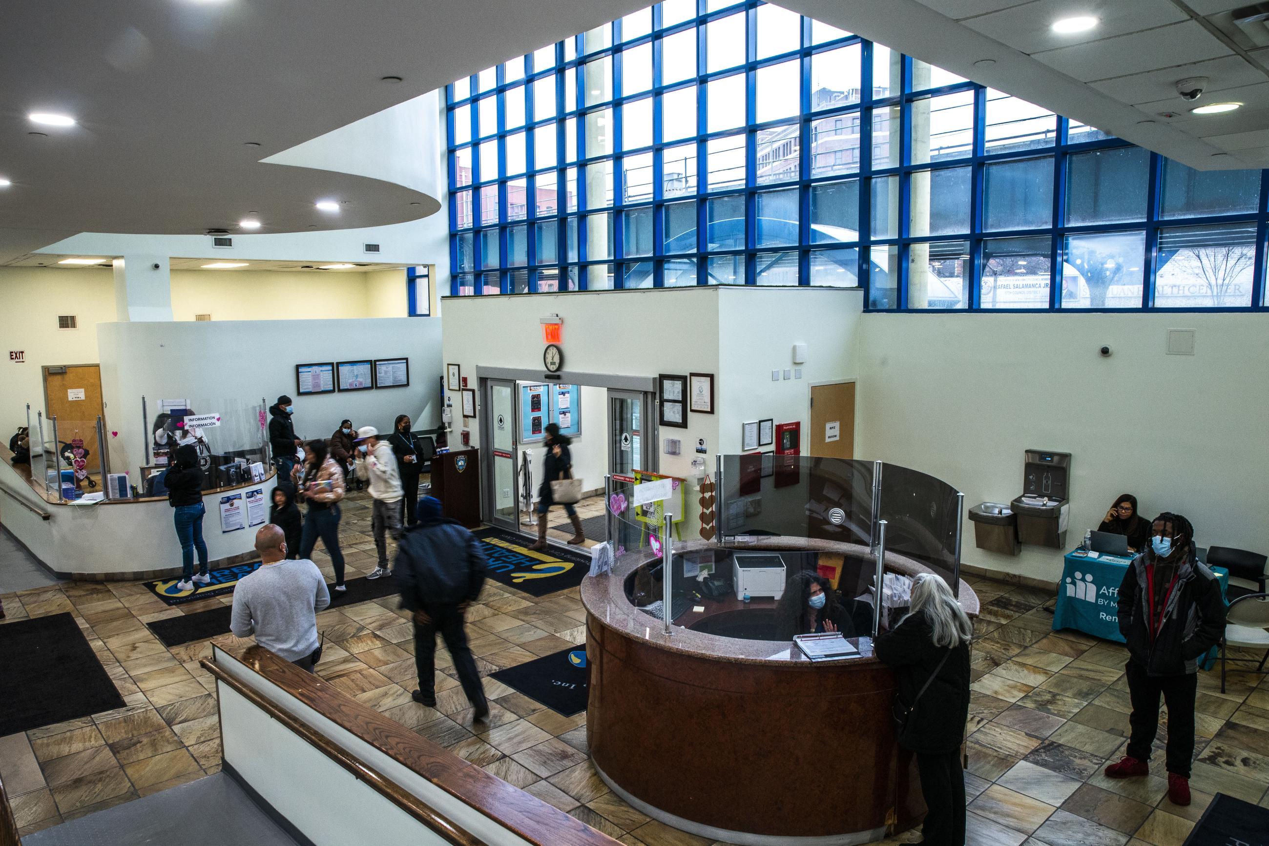 El Nuevo San Juan Health Center in The Bronx, New York (AP Photo/Eduardo Munoz Alvarez)