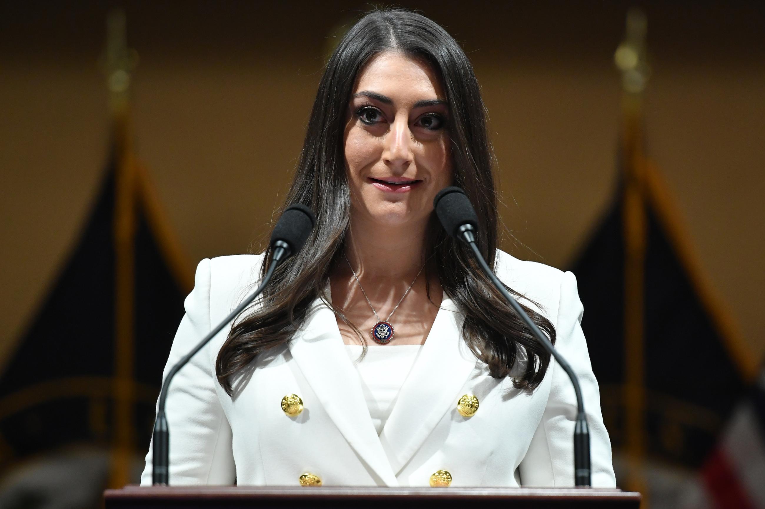 Rep. Sara Jacobs (Mandel Ngan/Pool via AP)