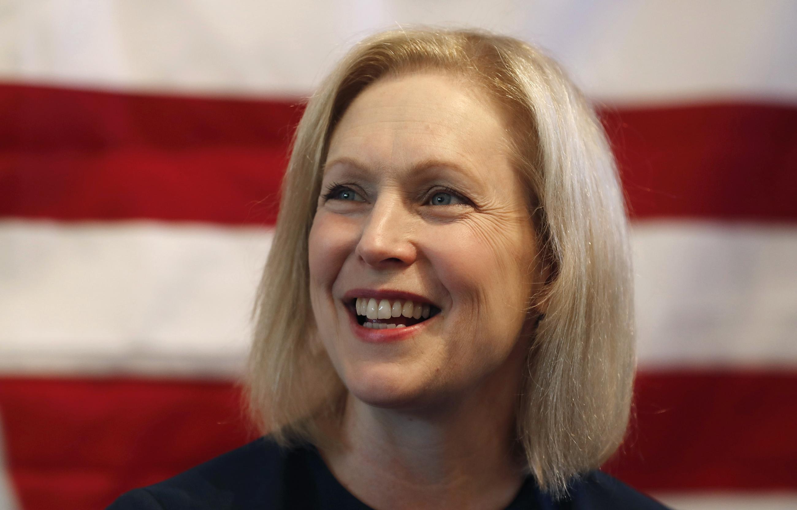 Democratic Senatorial Campaign Committee Chair Kirsten Gillibrand (AP Photo/Carlos Osorio, File)