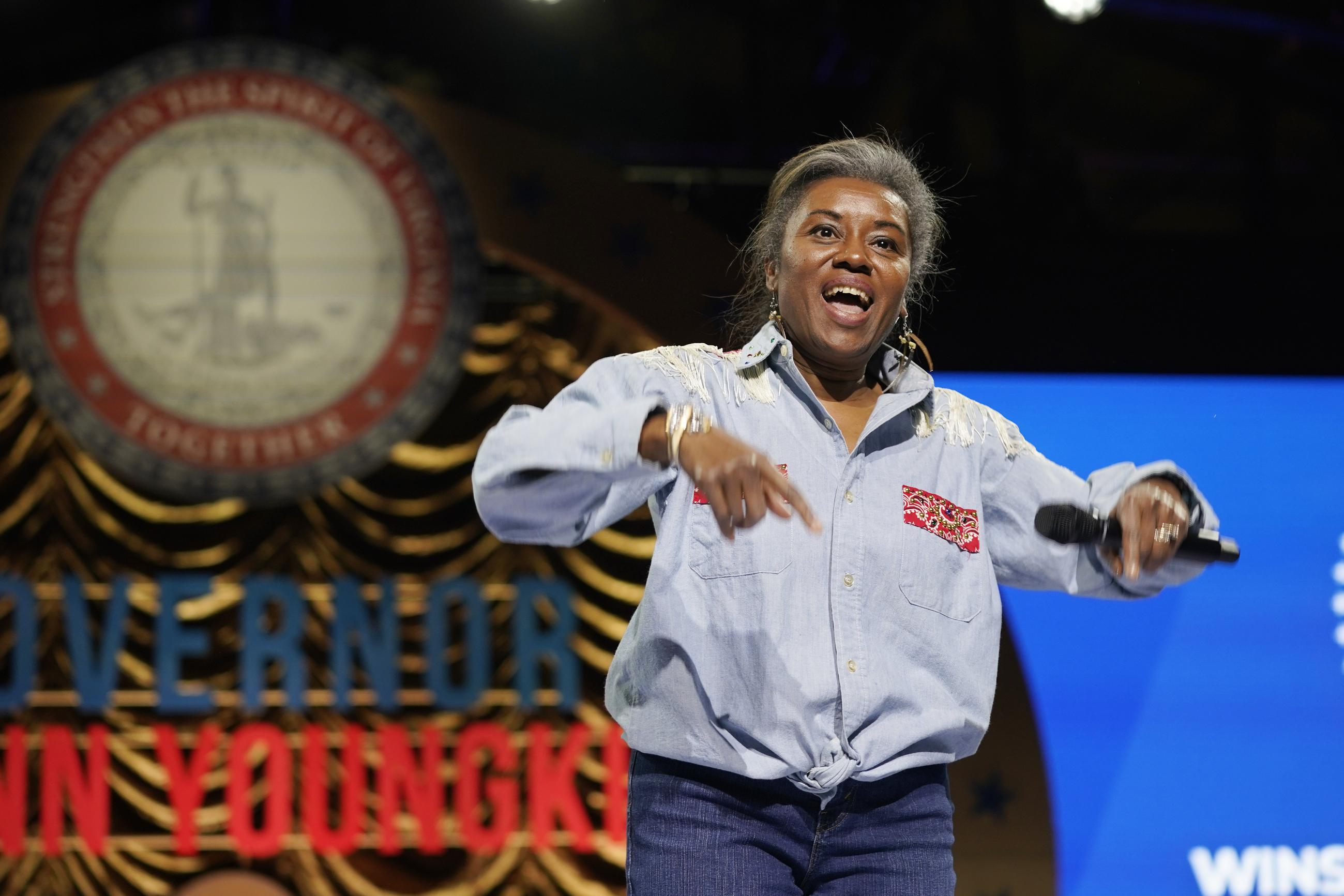 Virginia Lt. Gov. Winsome Earle-Sears (AP Photo/Steve Helber)