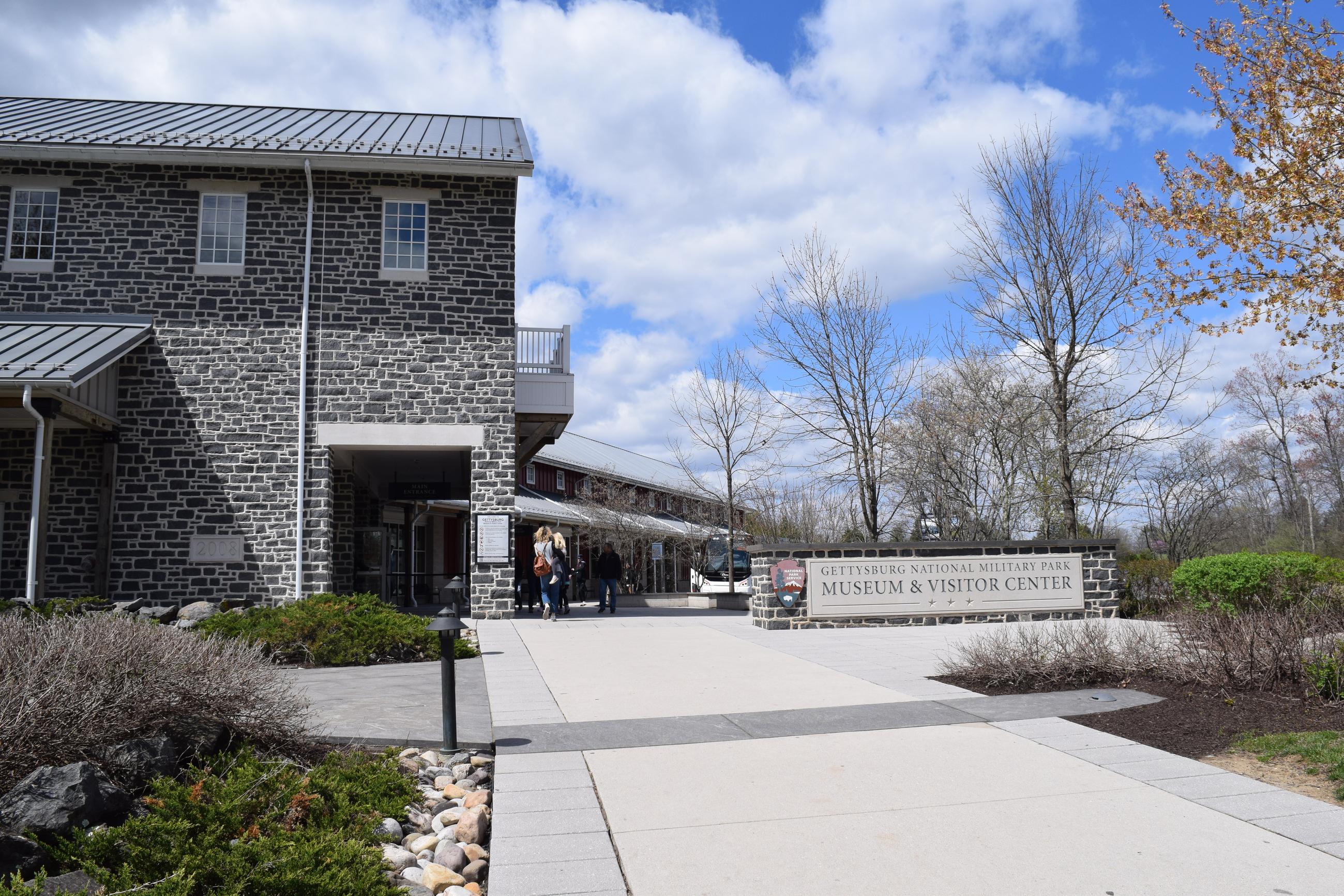 Exterior of the Gettysburg museum