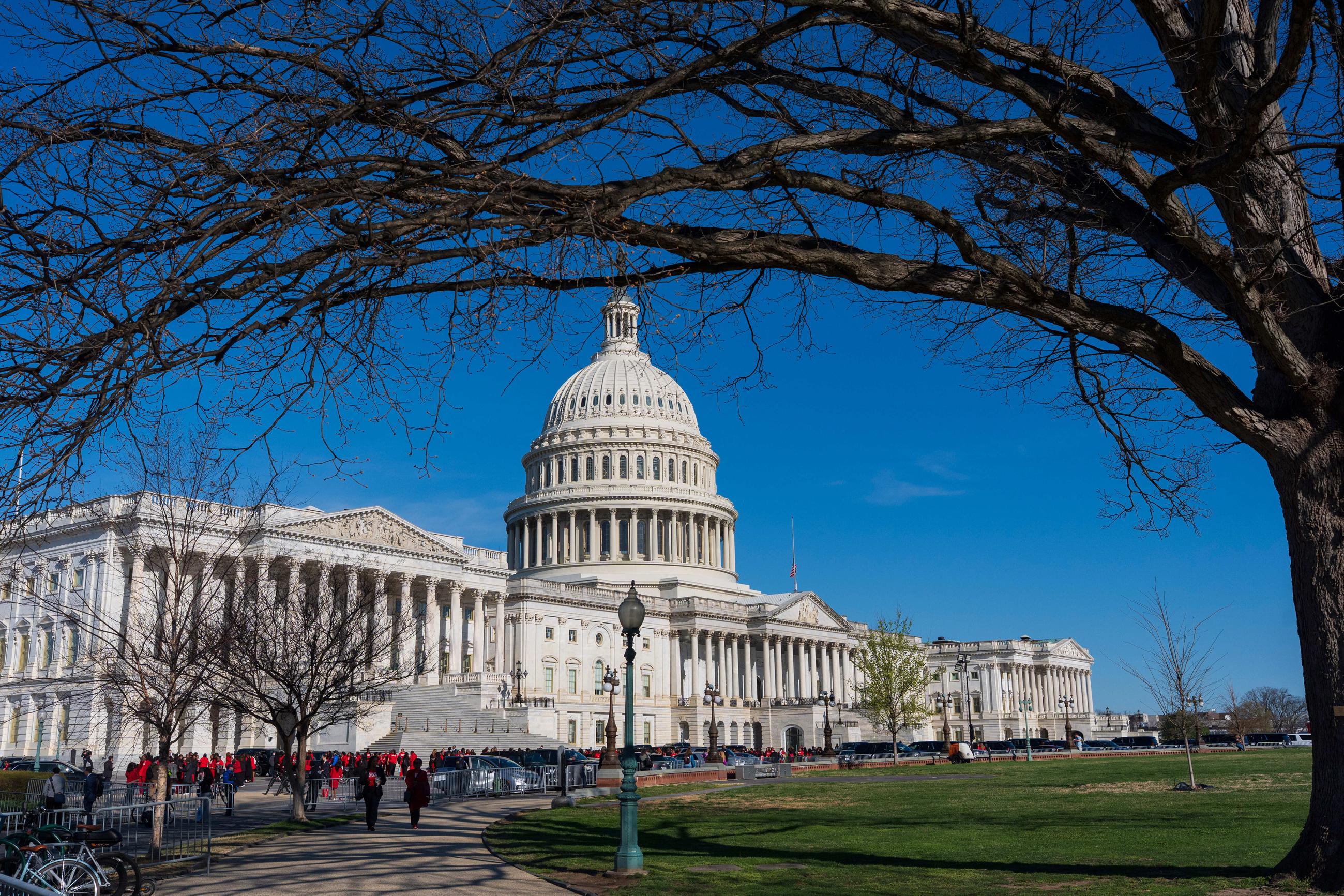 File - The Capitol is seen in Washington, March 25, 2025. (AP Photo/J. Scott Applewhite, File)