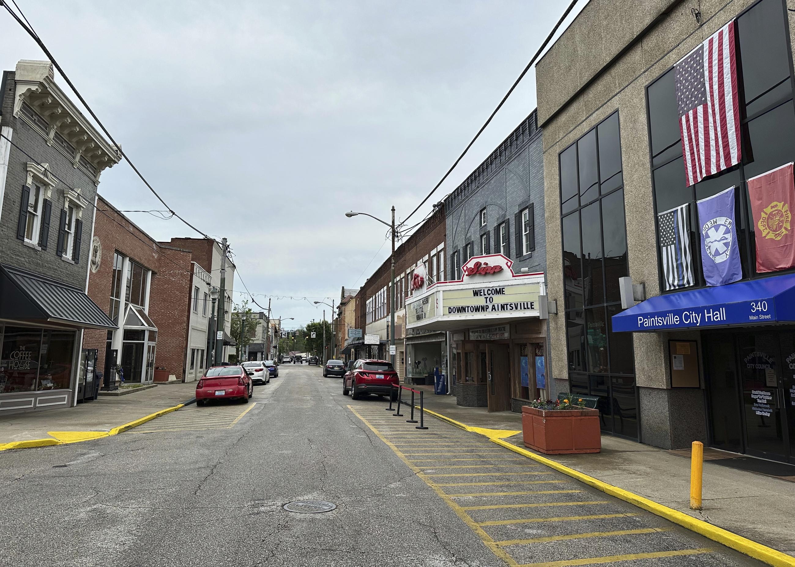 Downtown Paintsville, Kentucky (AP Photo/Bill Barrow)