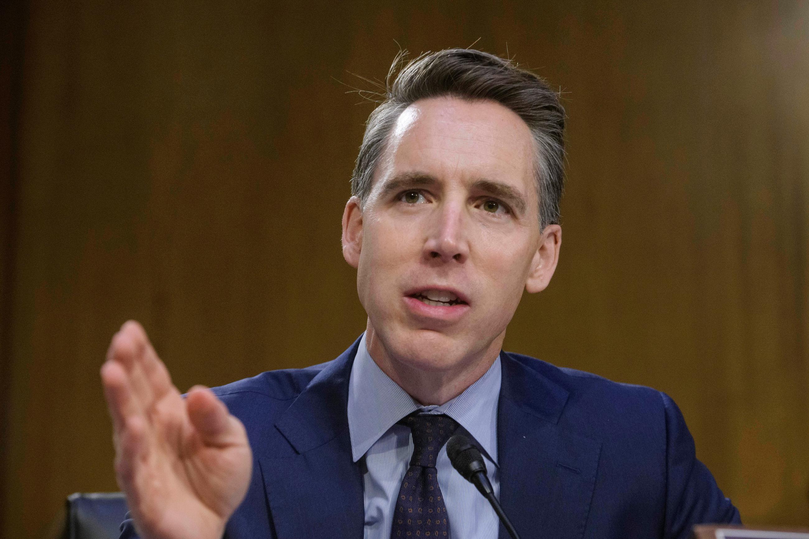 Sen. Josh Hawley (AP Photo/Rod Lamkey, Jr.)