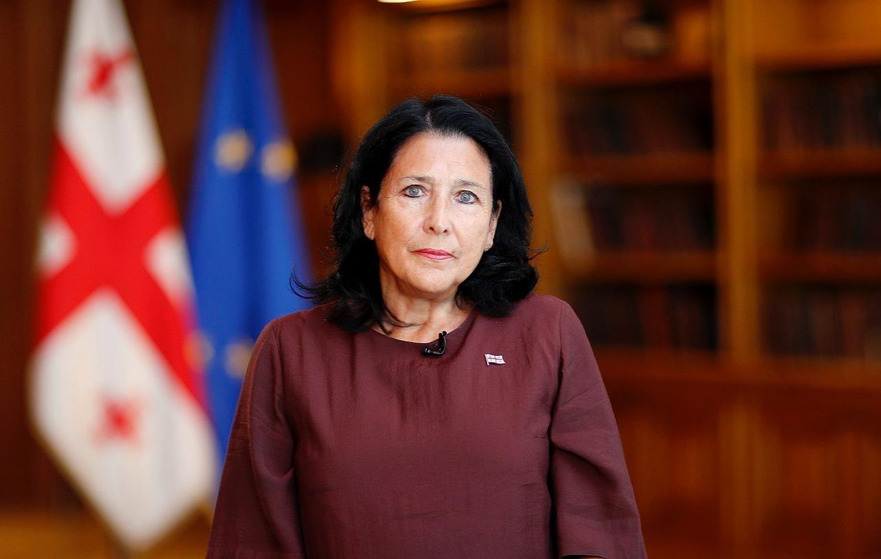 Salome Zourabichvili (Communications Dept. of the Administration of the President of Georgia/Giorgi Abdaladze)