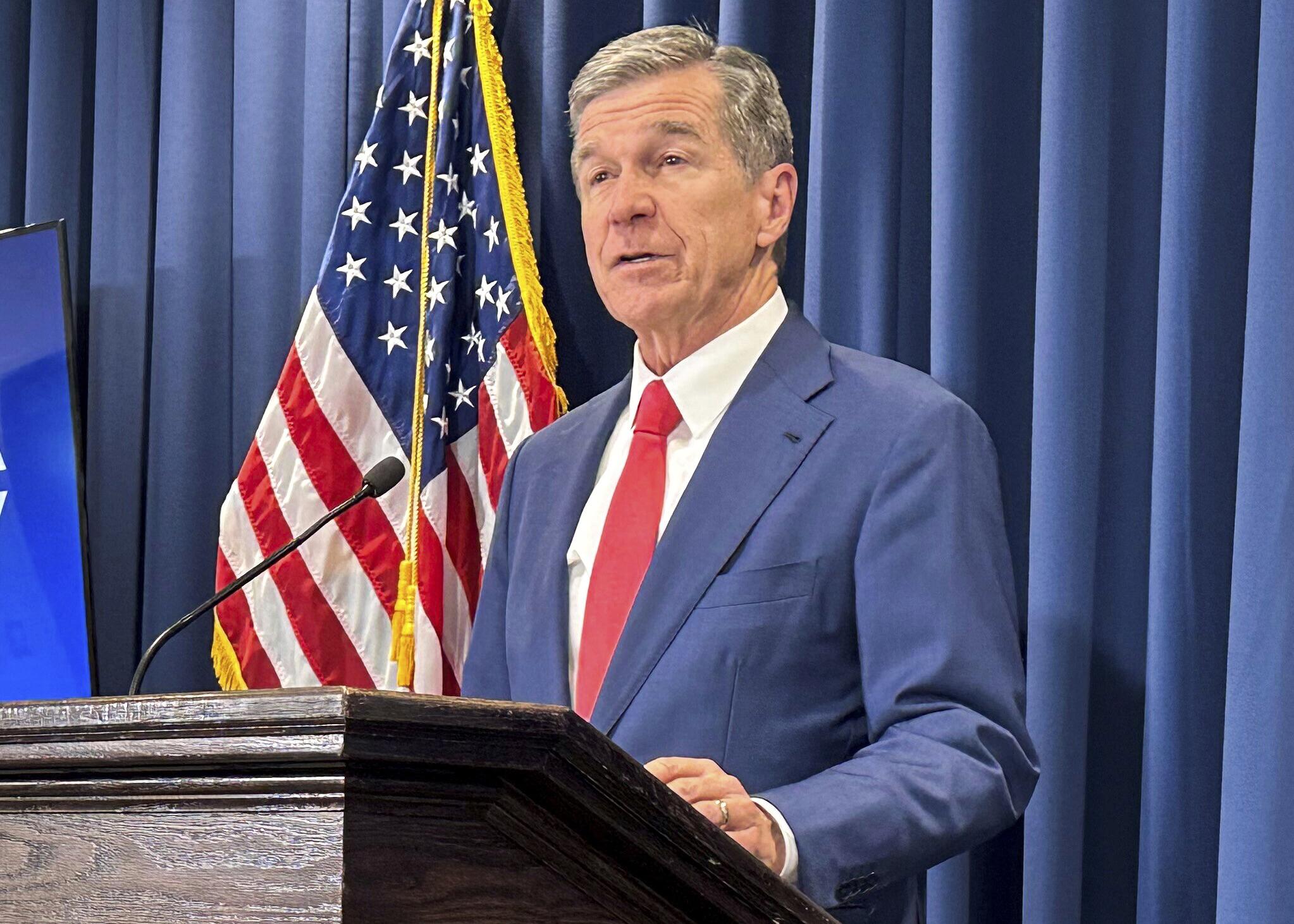Former North Carolina Gov. Roy Cooper (AP Photo/Gary D. Robertson)