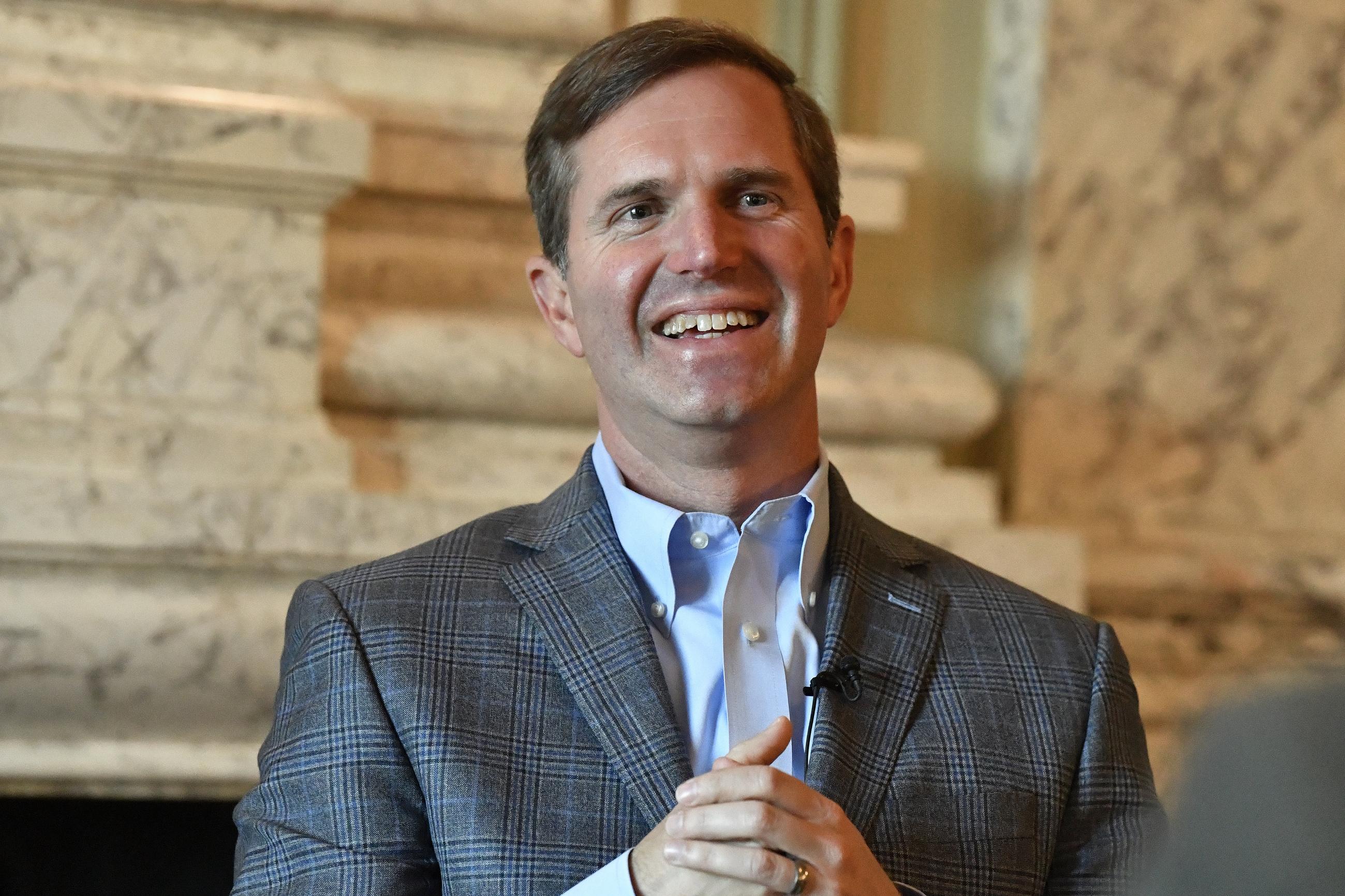 Kentucky Gov. Andy Beshear (AP Photo/Timothy D. Easley)