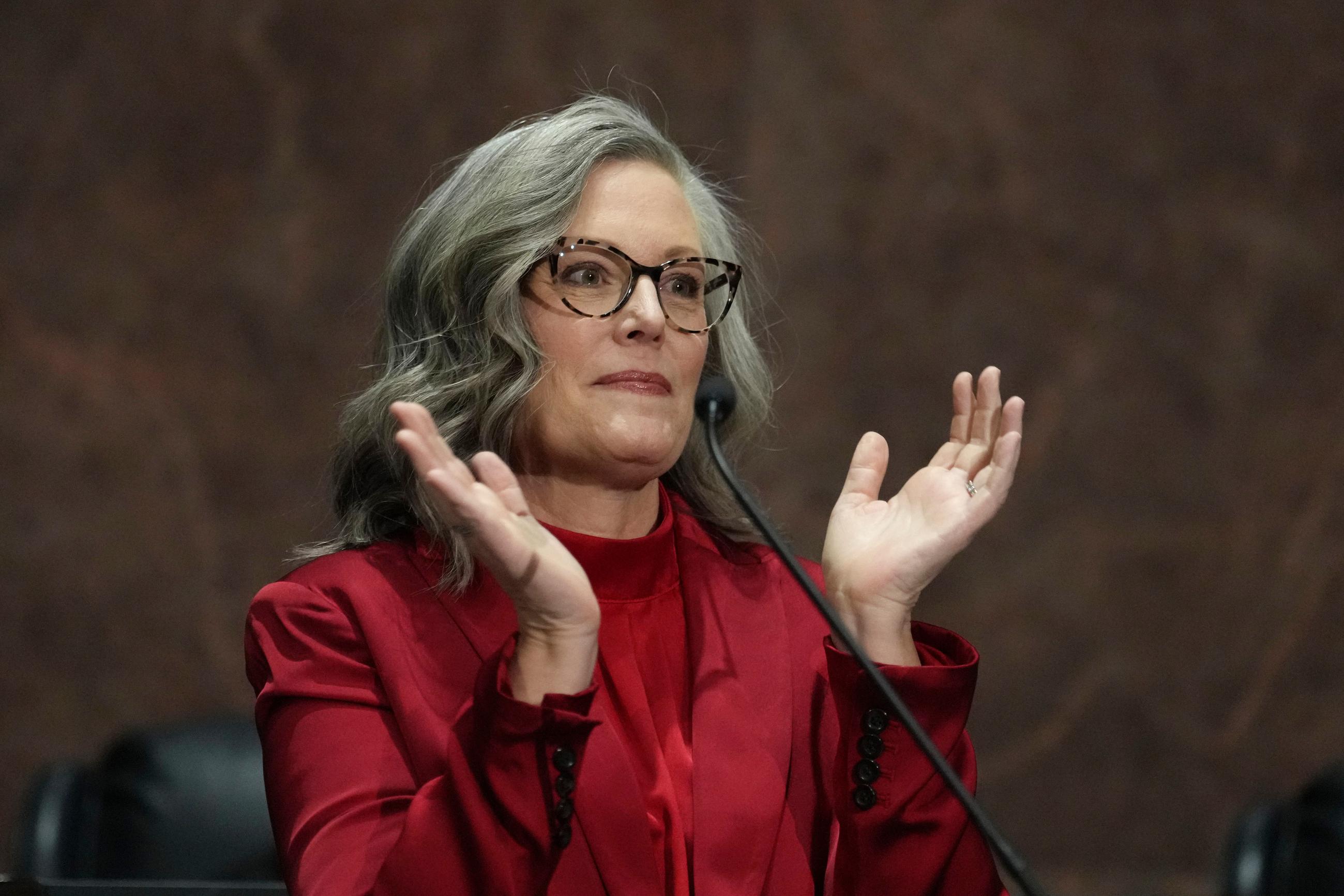 Arizona Gov. Katie Hobbs (AP Photo/Ross D. Franklin)