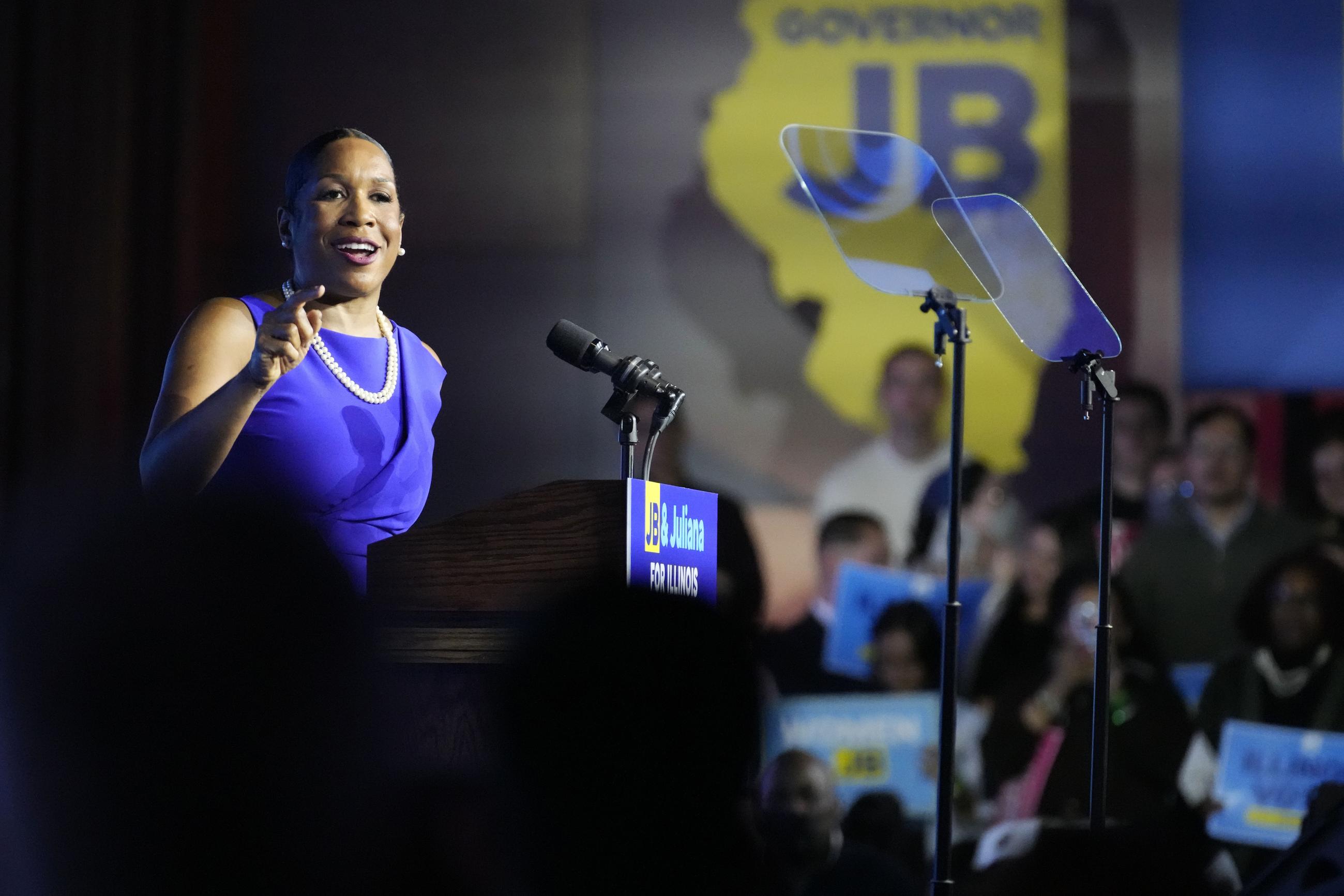 Illinois Lt. Gov. Juliana Stratton (AP Photo/Nam Y. Huh)