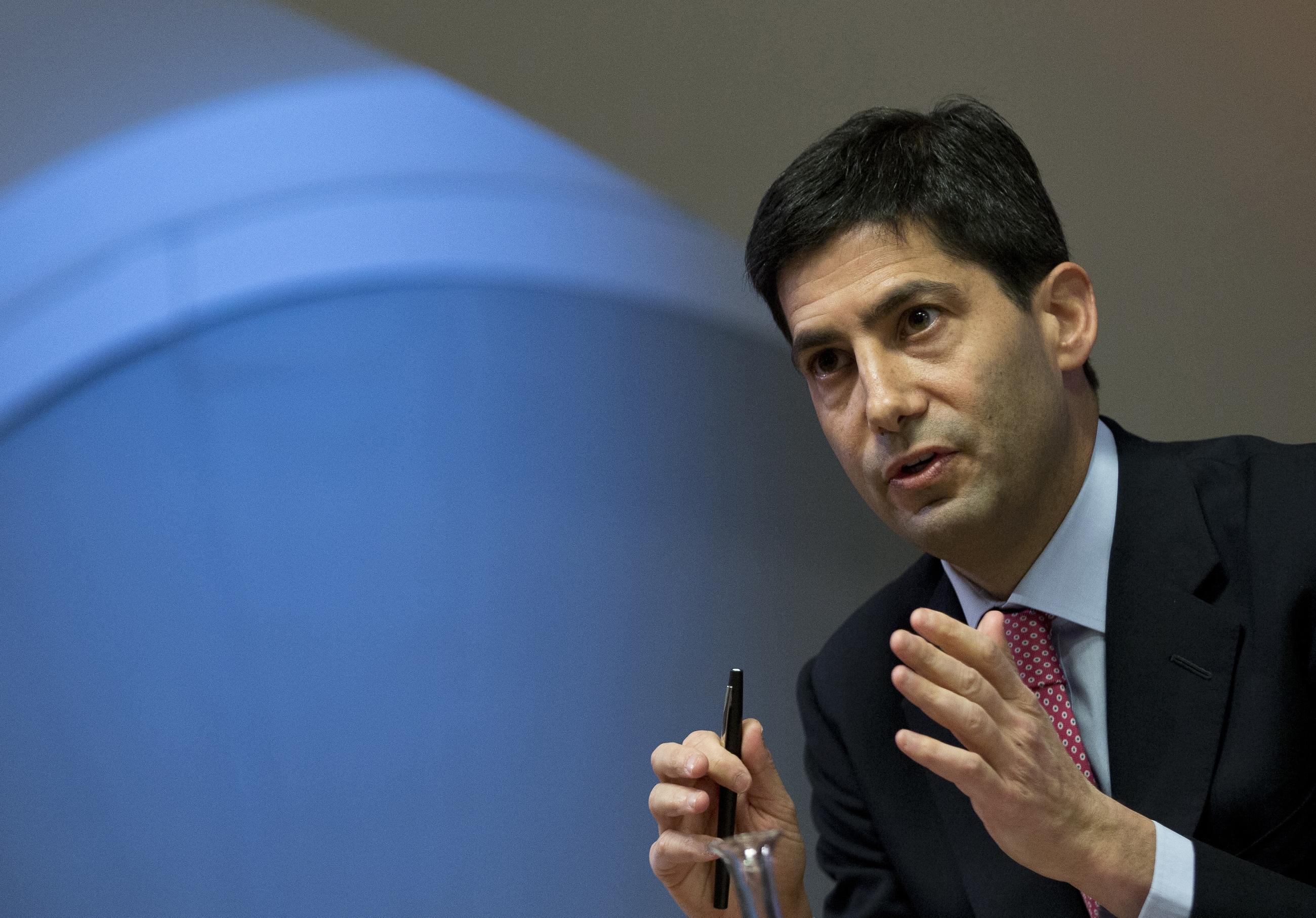 Kevin Warsh in 2014 (AP Photo/Alastair Grant, Pool, File)