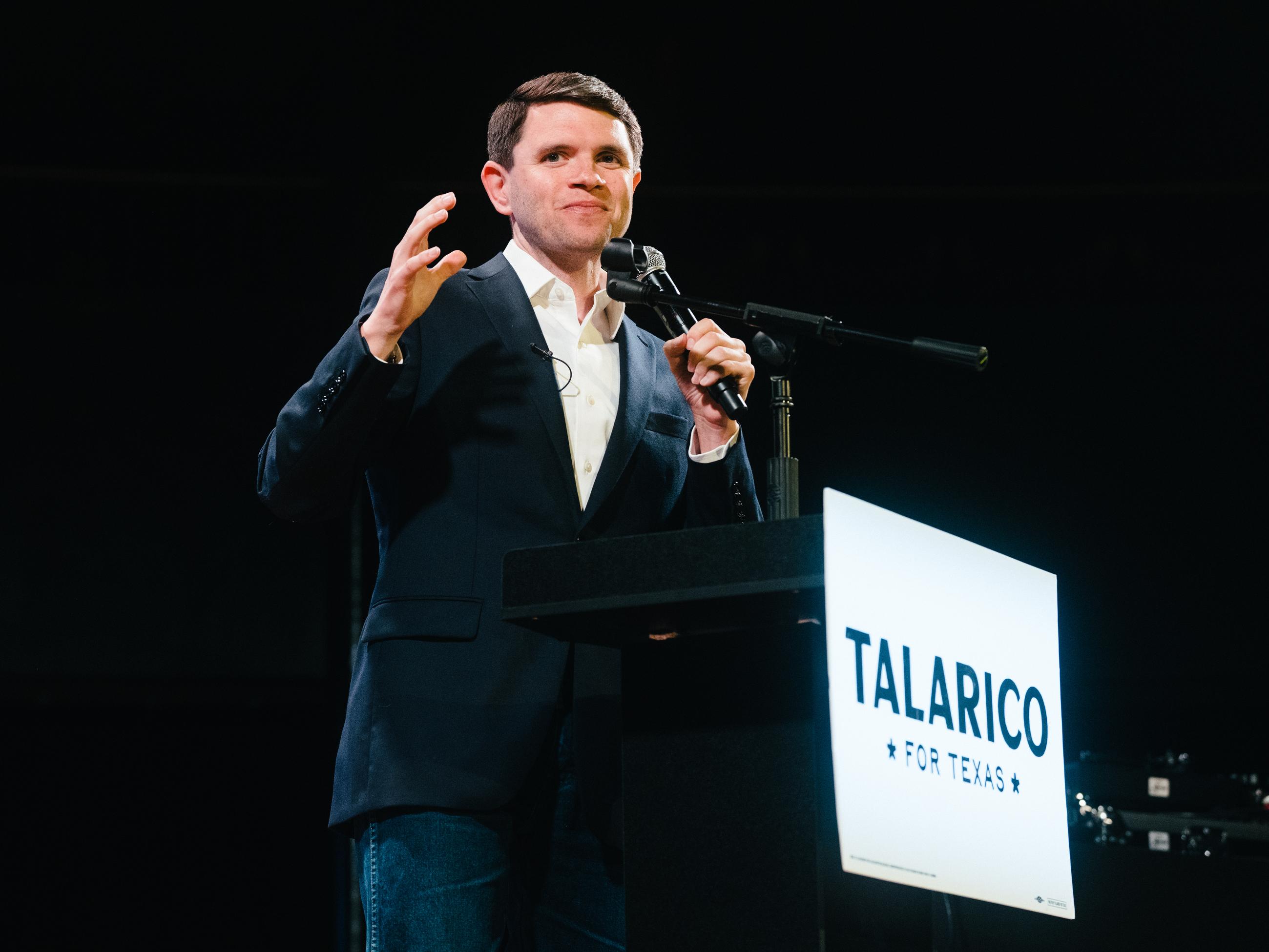 Democratic Senate candidate James Talarico of Texas (AP Photo/Brenda Bazán)