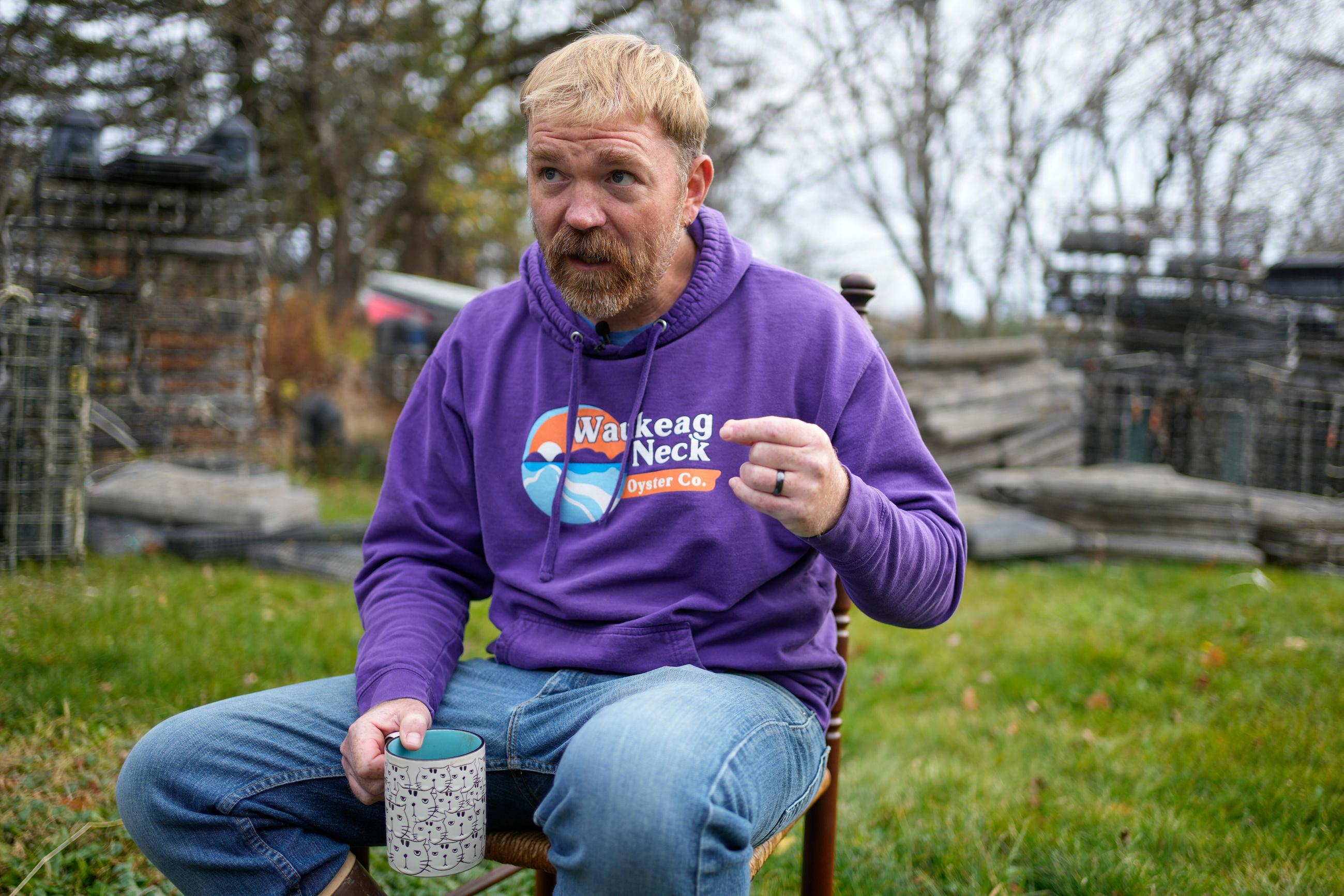 Maine Senate candidate Graham Platner (AP Photo/Robert F. Bukaty)
