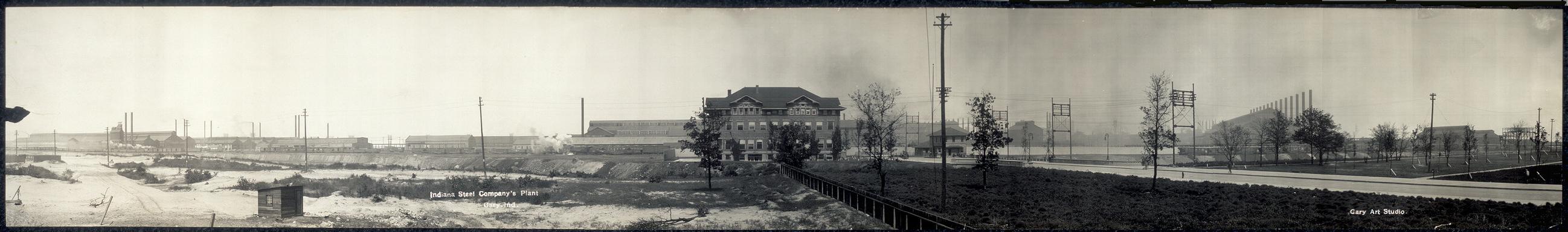 Indiana Steel Company's plant in Gary in 1910
