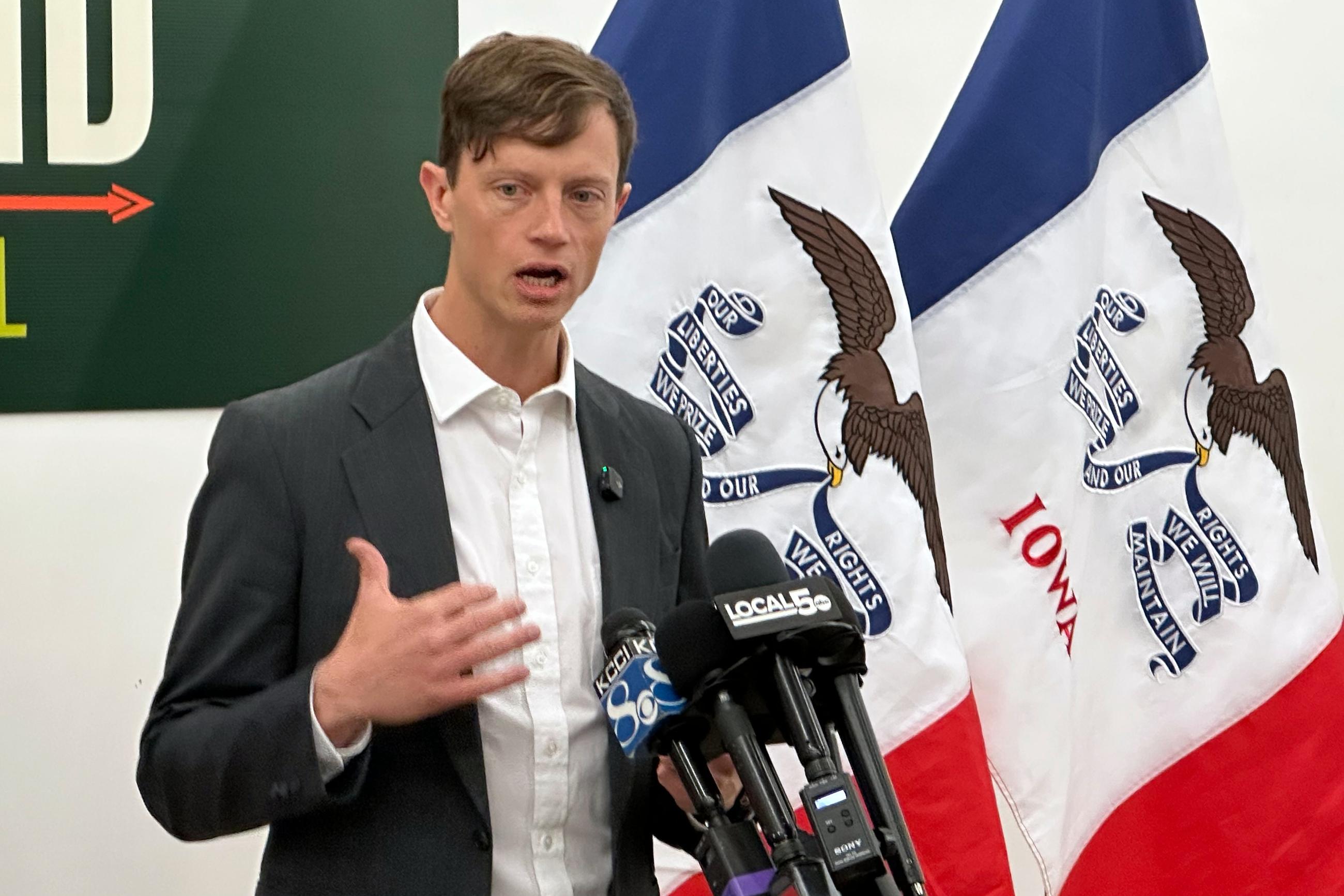 Iowa state Auditor Rob Sand (AP Photo/Hannah Fingerhut)