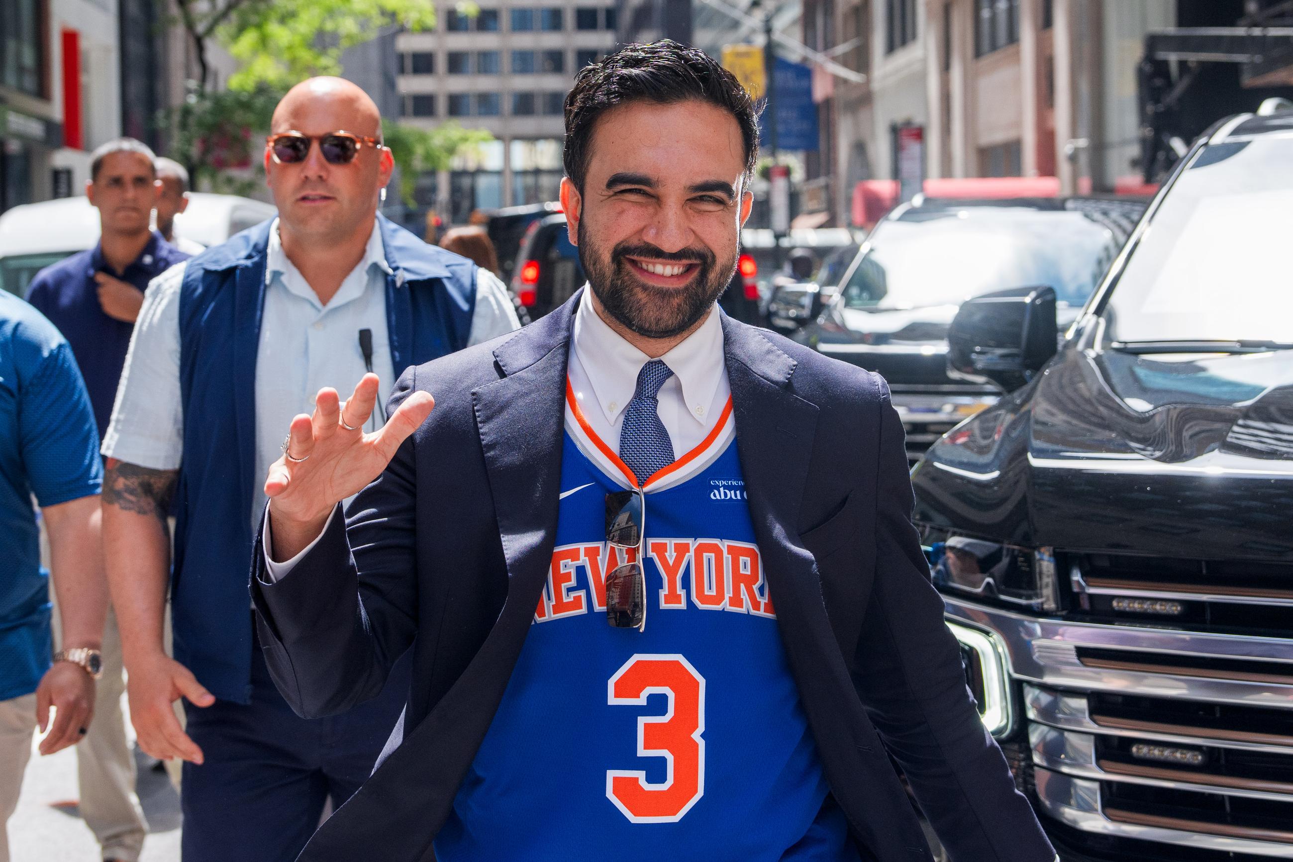 New York City Mayor Zohran Mamdani (AP Photo/Adam Gray)