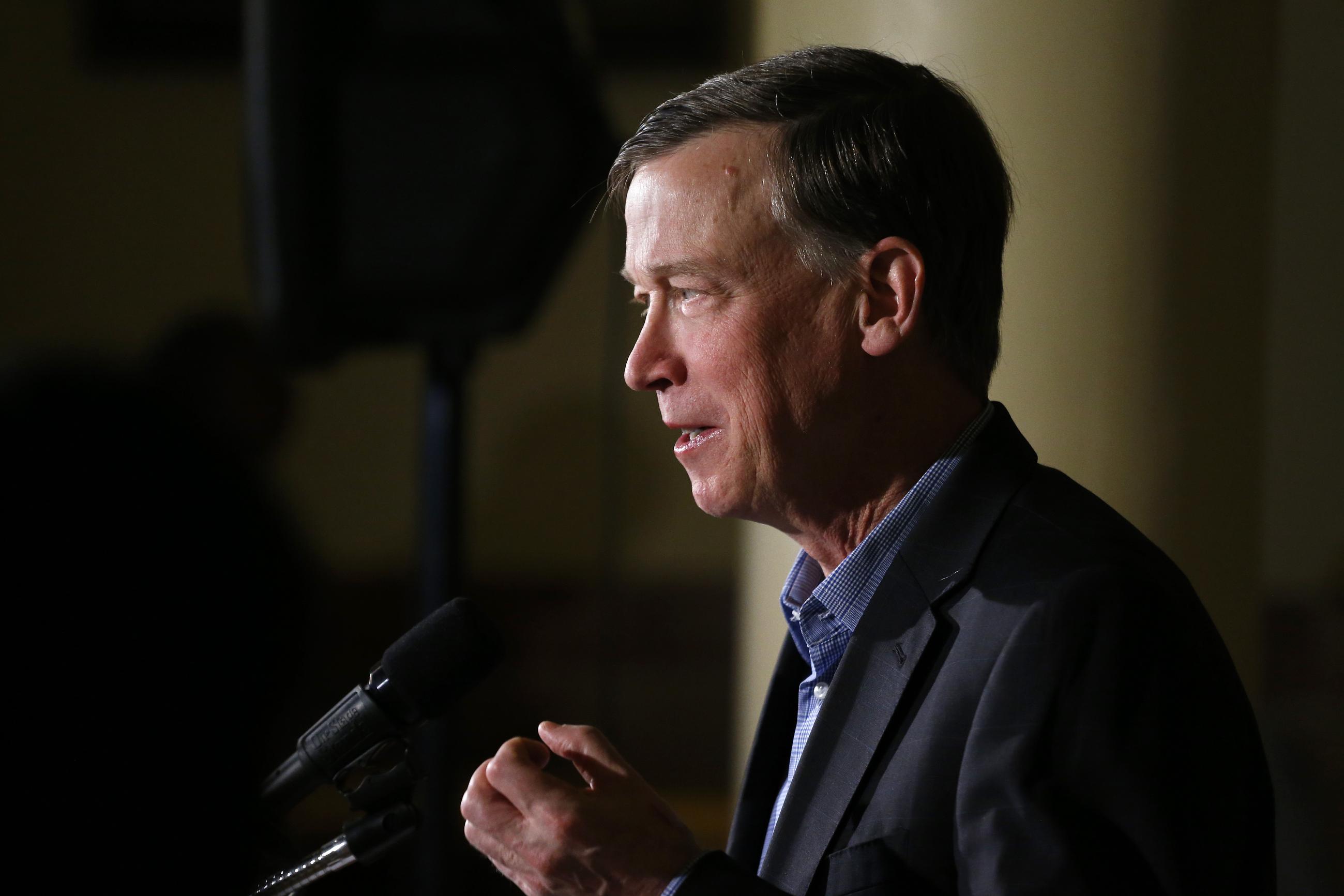 Sen. John Hickenlooper (AP Photo/Brennan Linsley)