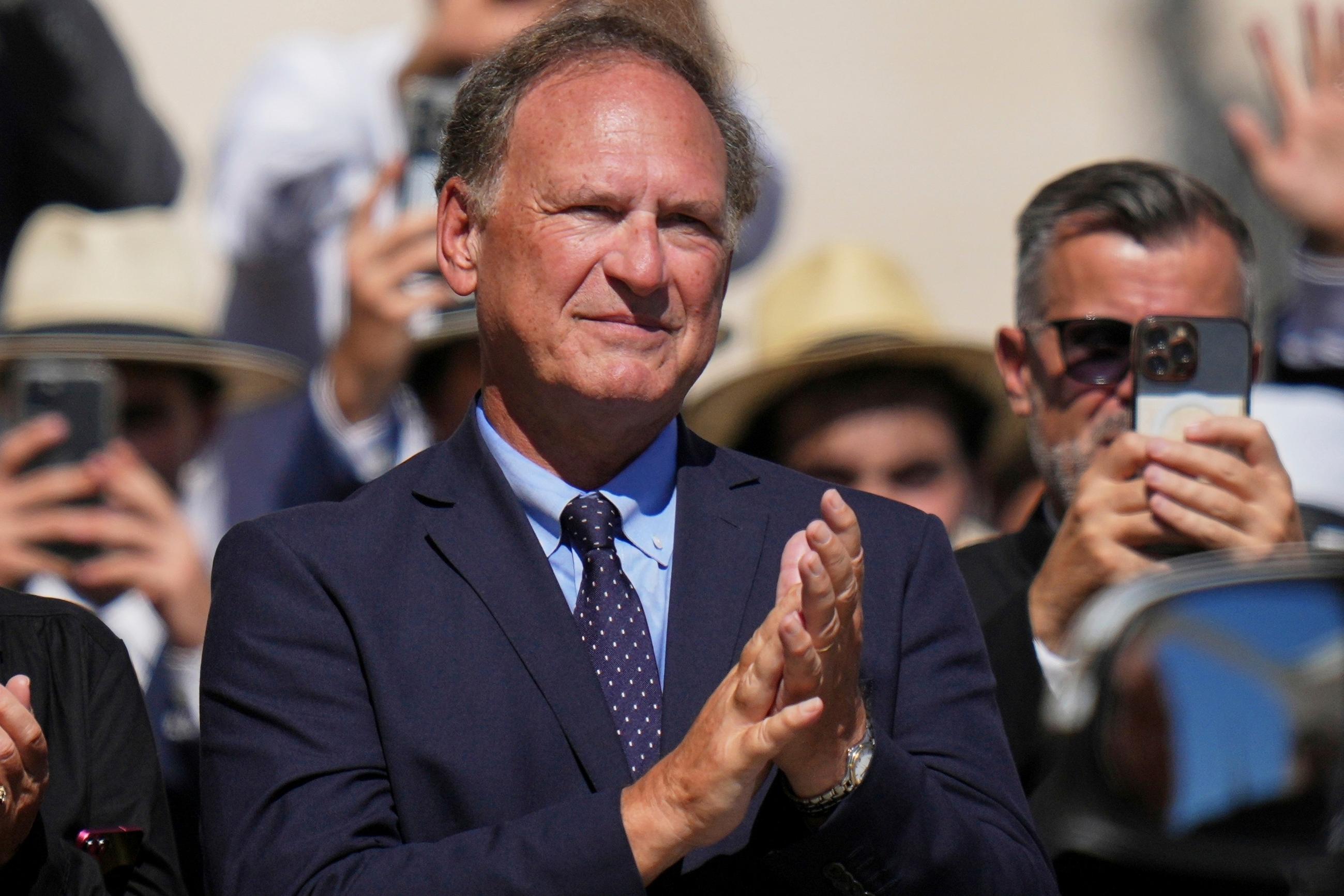 Supreme Court Justice Samuel Alito (AP Photo/Alessandra Tarantino, File)