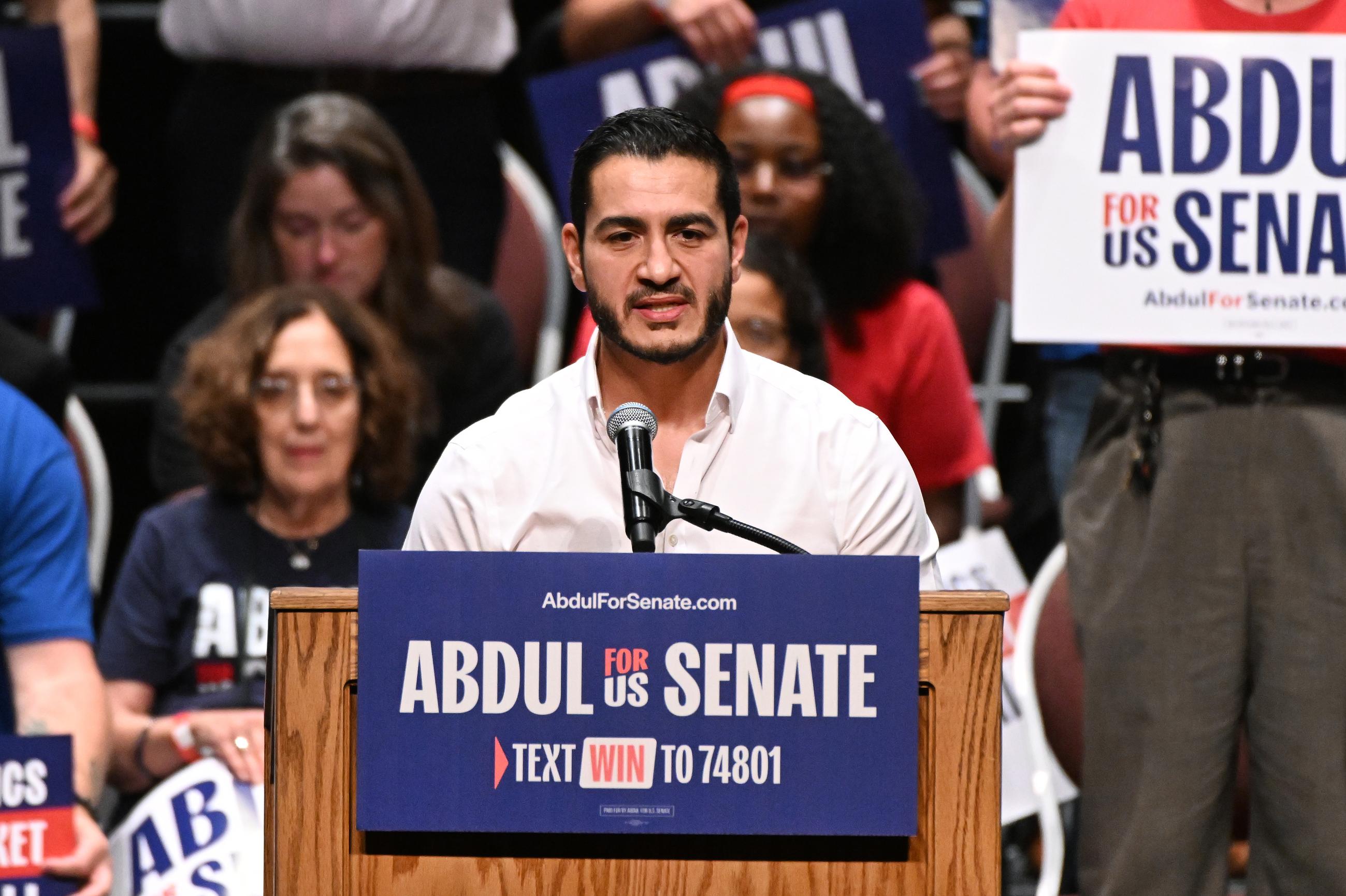 Michigan Democratic Senate candidate Abdul El-Sayed (AP Photo/Jose Juarez)
