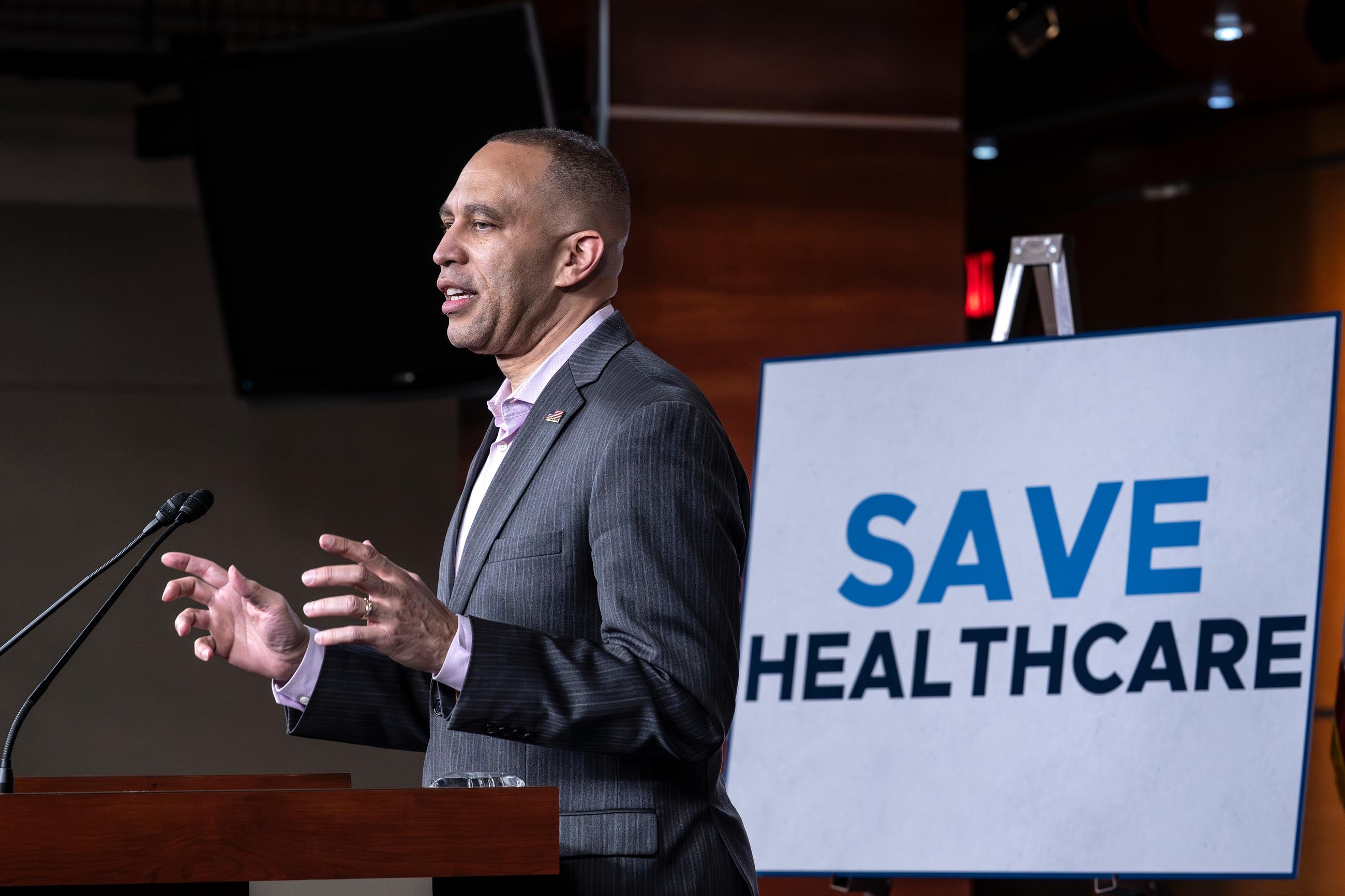 House Minority Leader Hakeem Jeffries (AP Photo/J. Scott Applewhite)