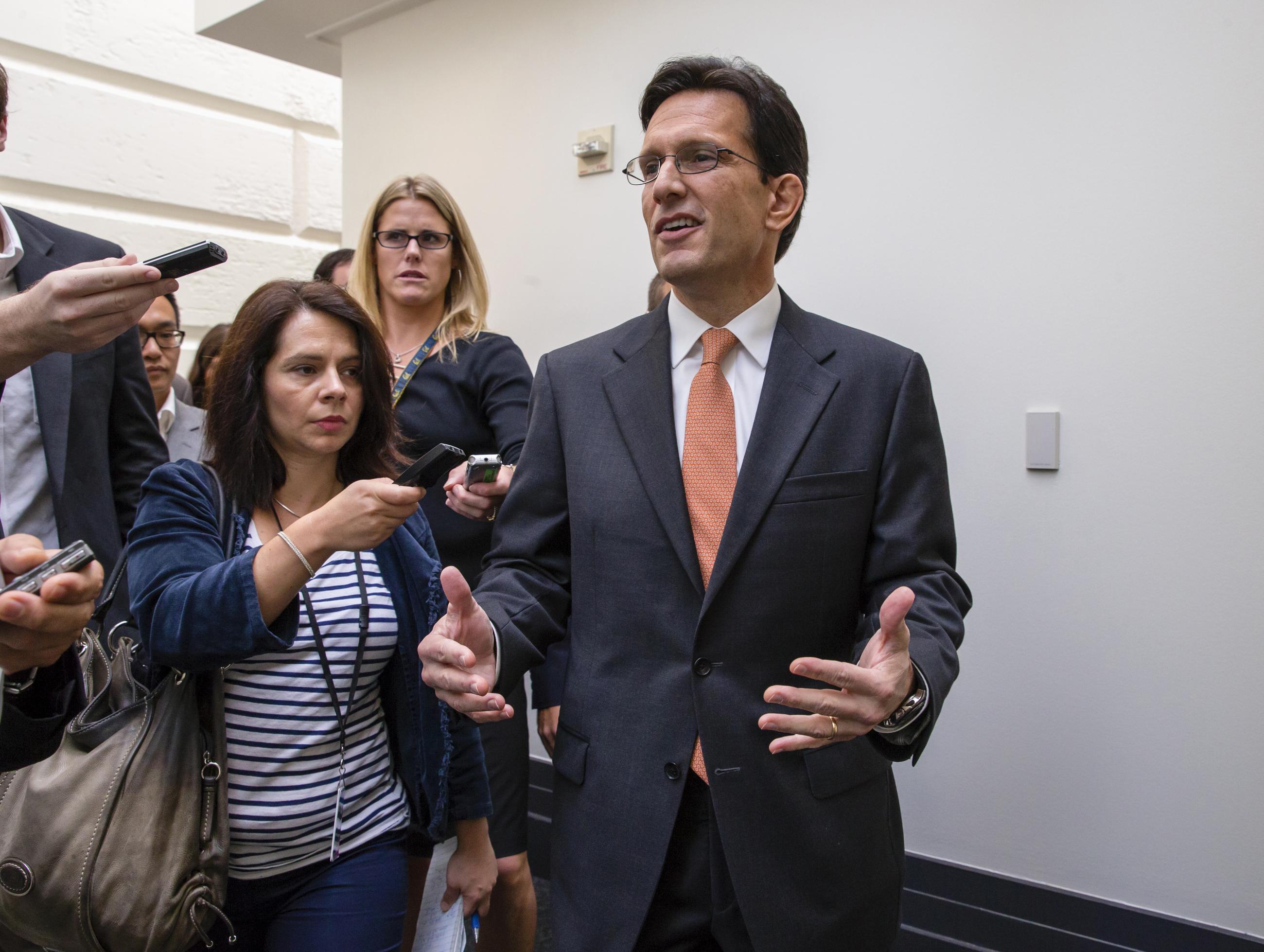 Then-House Majority Leader Eric Cantor in 2013 (AP Photo/J. Scott Applewhite)