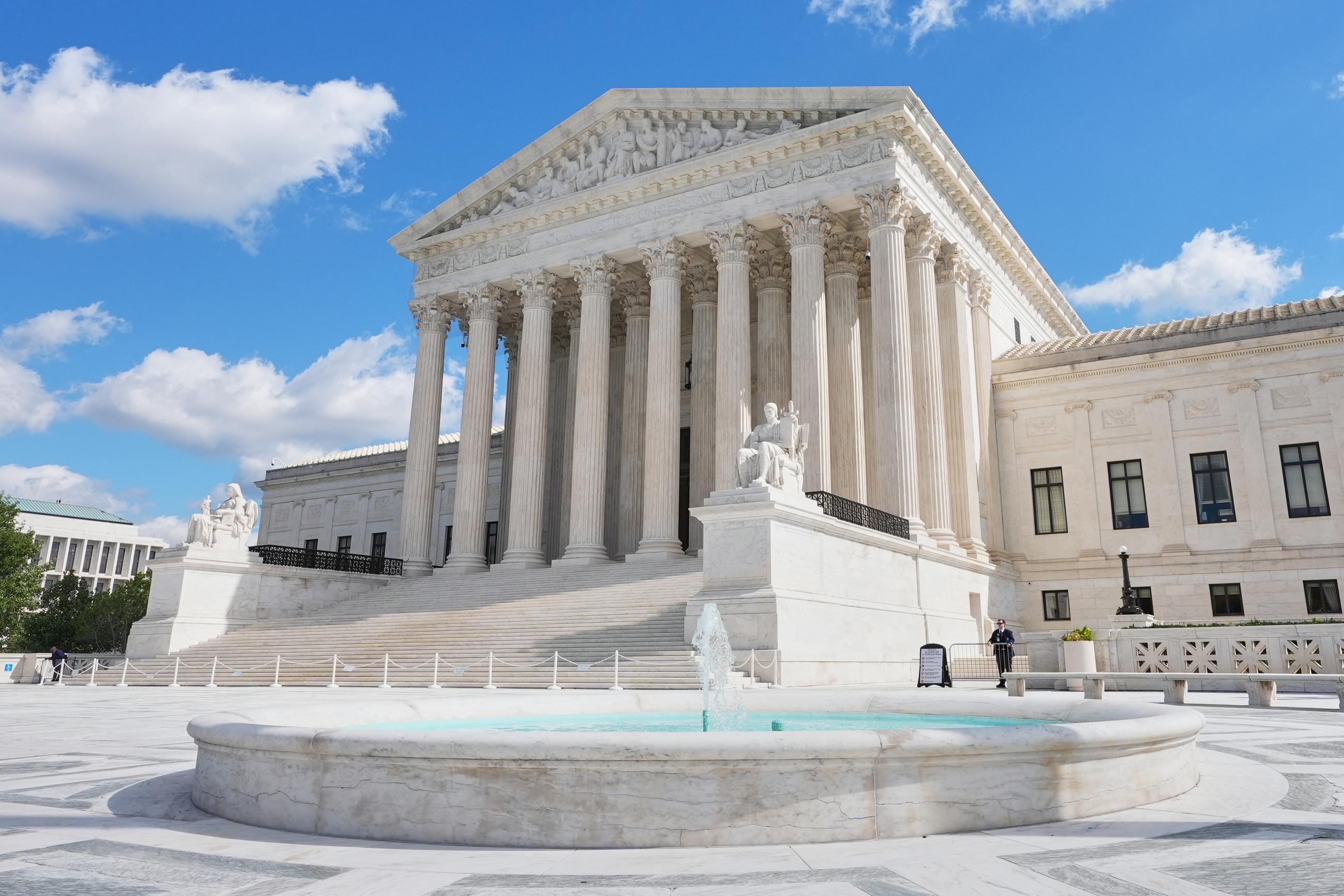 FILE - The Supreme Court is pictured Monday, Oct. 5, 2026, in Washington. (AP Photo/Mariam Zuhaib, File)