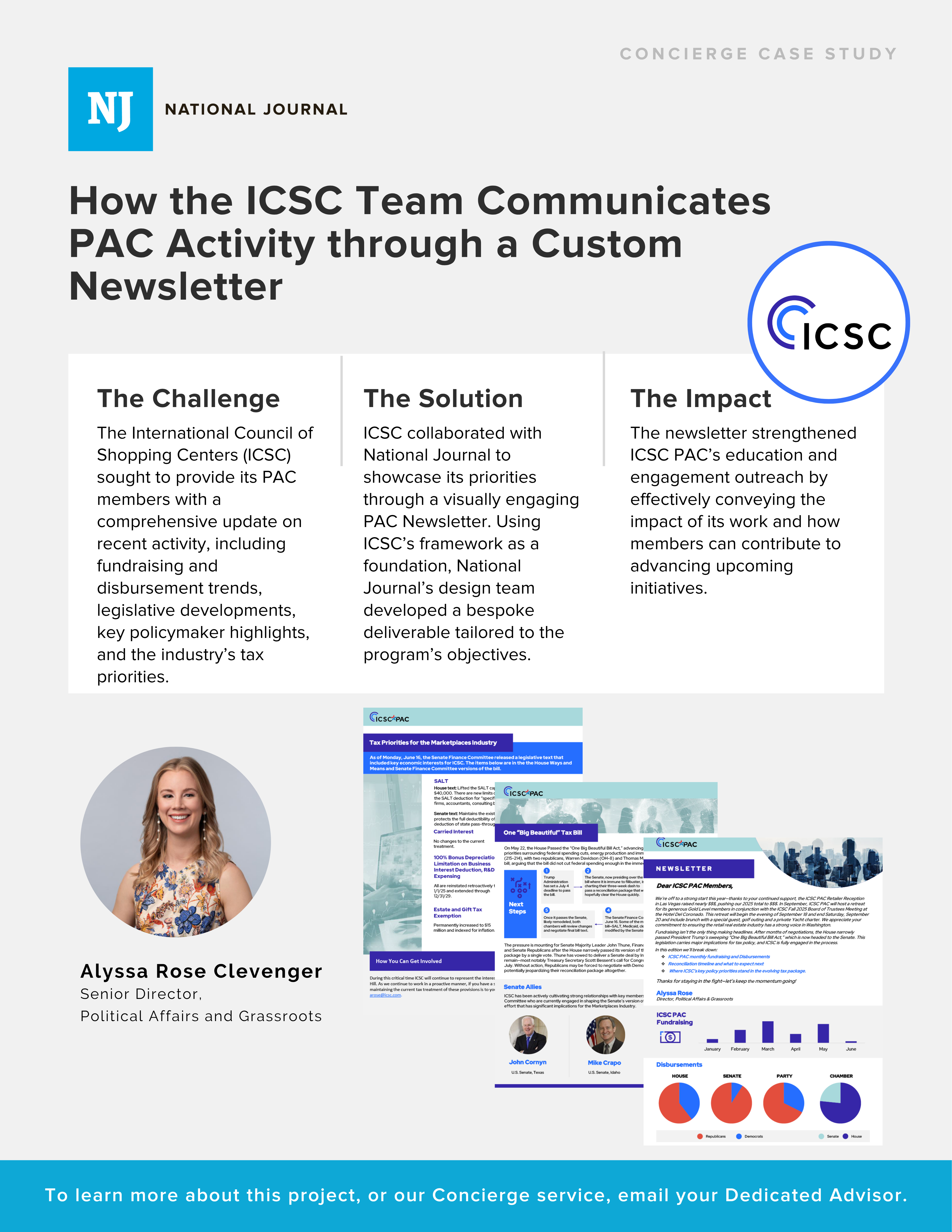 Concierge Member Spotlight: ICSC PAC Newsletter